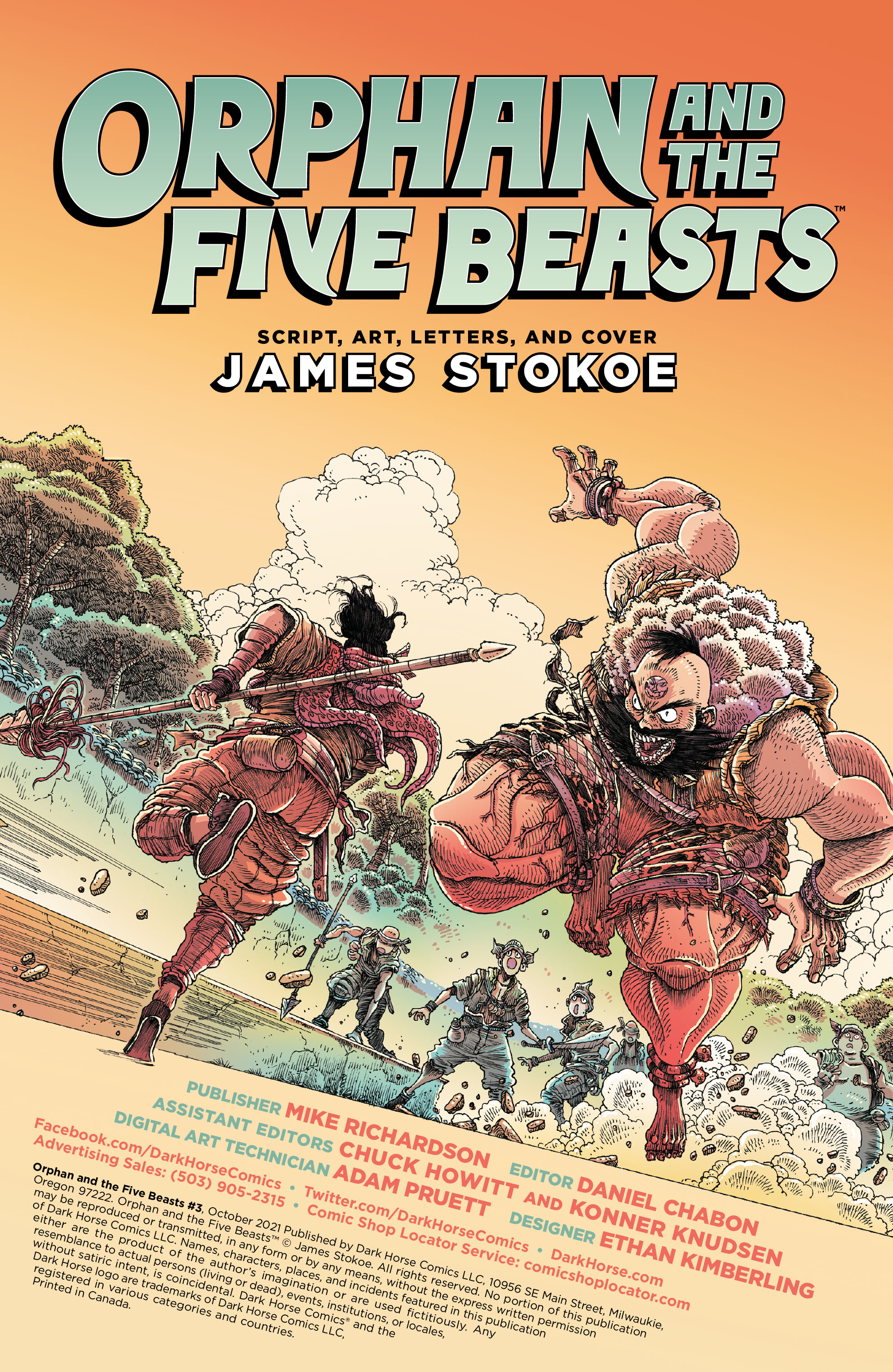 Read online Orphan and the Five Beasts comic -  Issue #3 - 2