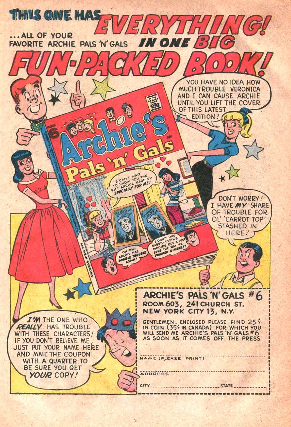 Read online Archie's Joke Book Magazine comic -  Issue #32 - 19