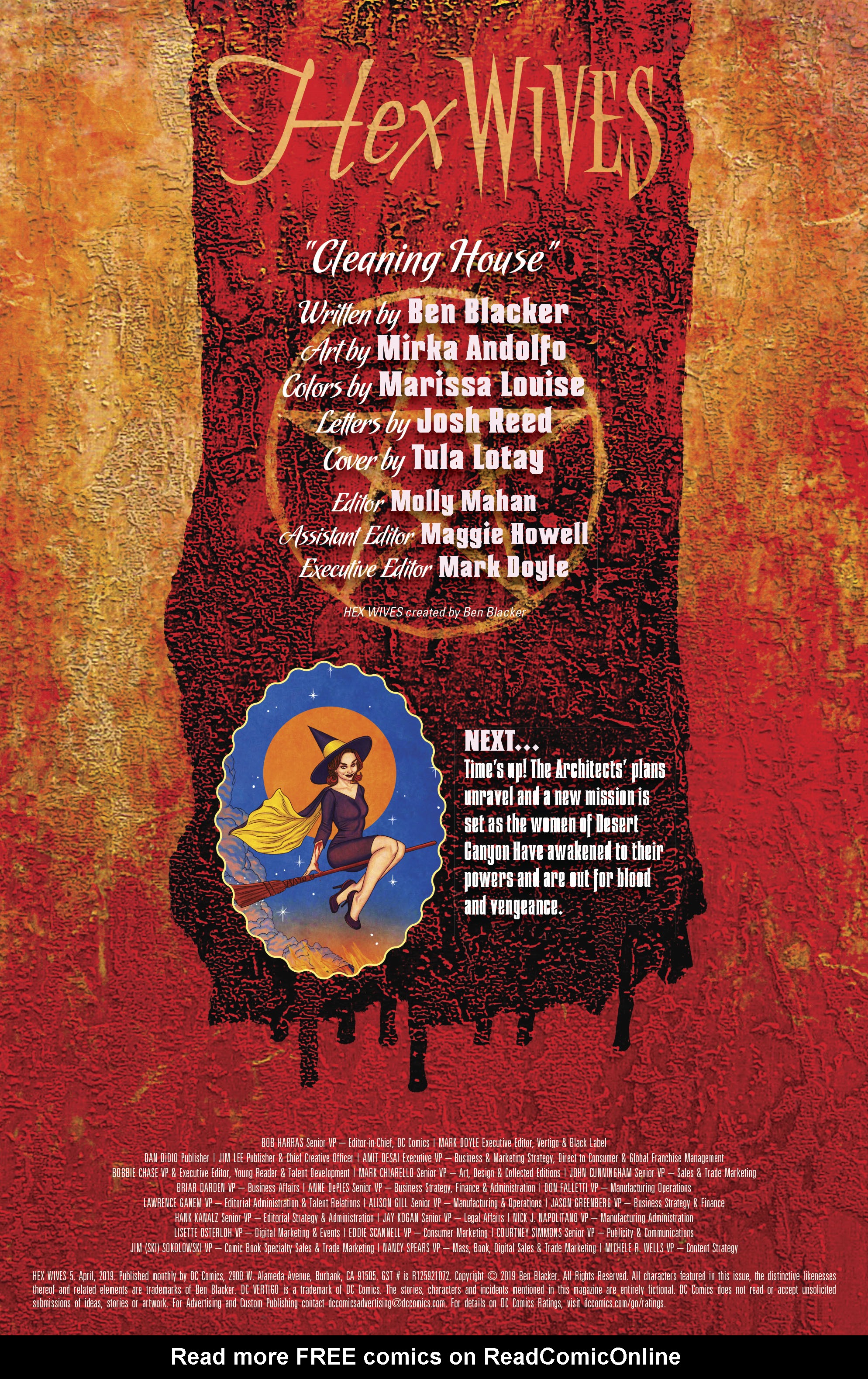 Read online Hex Wives comic -  Issue #5 - 22