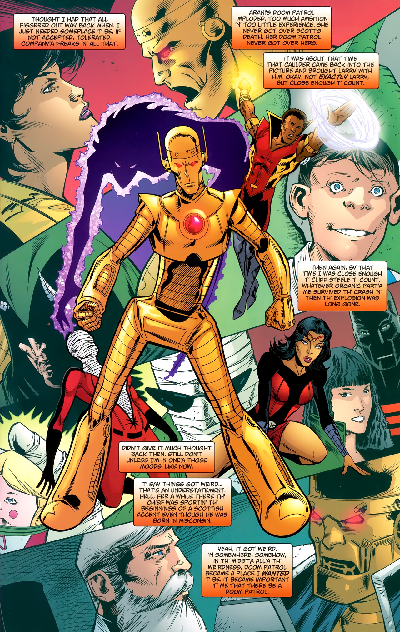 Read online Doom Patrol (2009) comic -  Issue #21 - 16