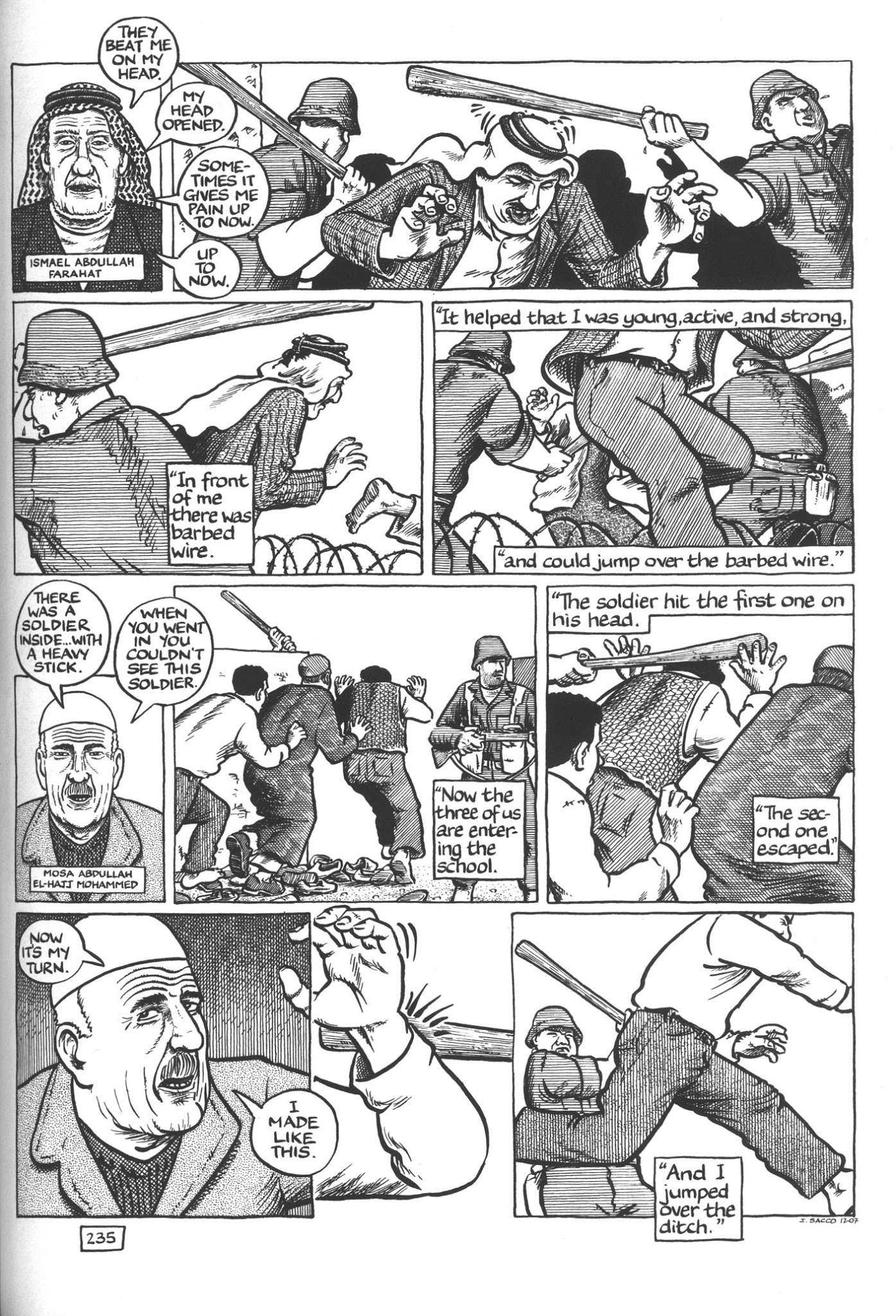 Read online Footnotes in Gaza comic -  Issue # TPB - 254