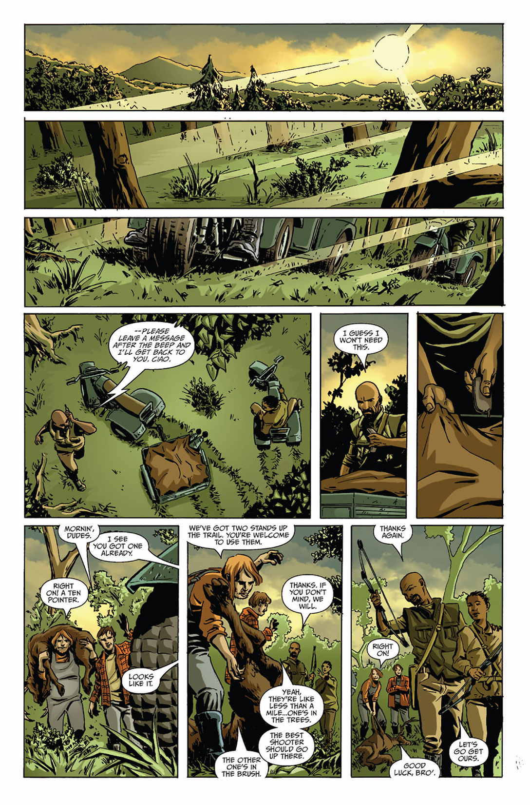 Read online Hunter's Moon comic -  Issue #1 - 22