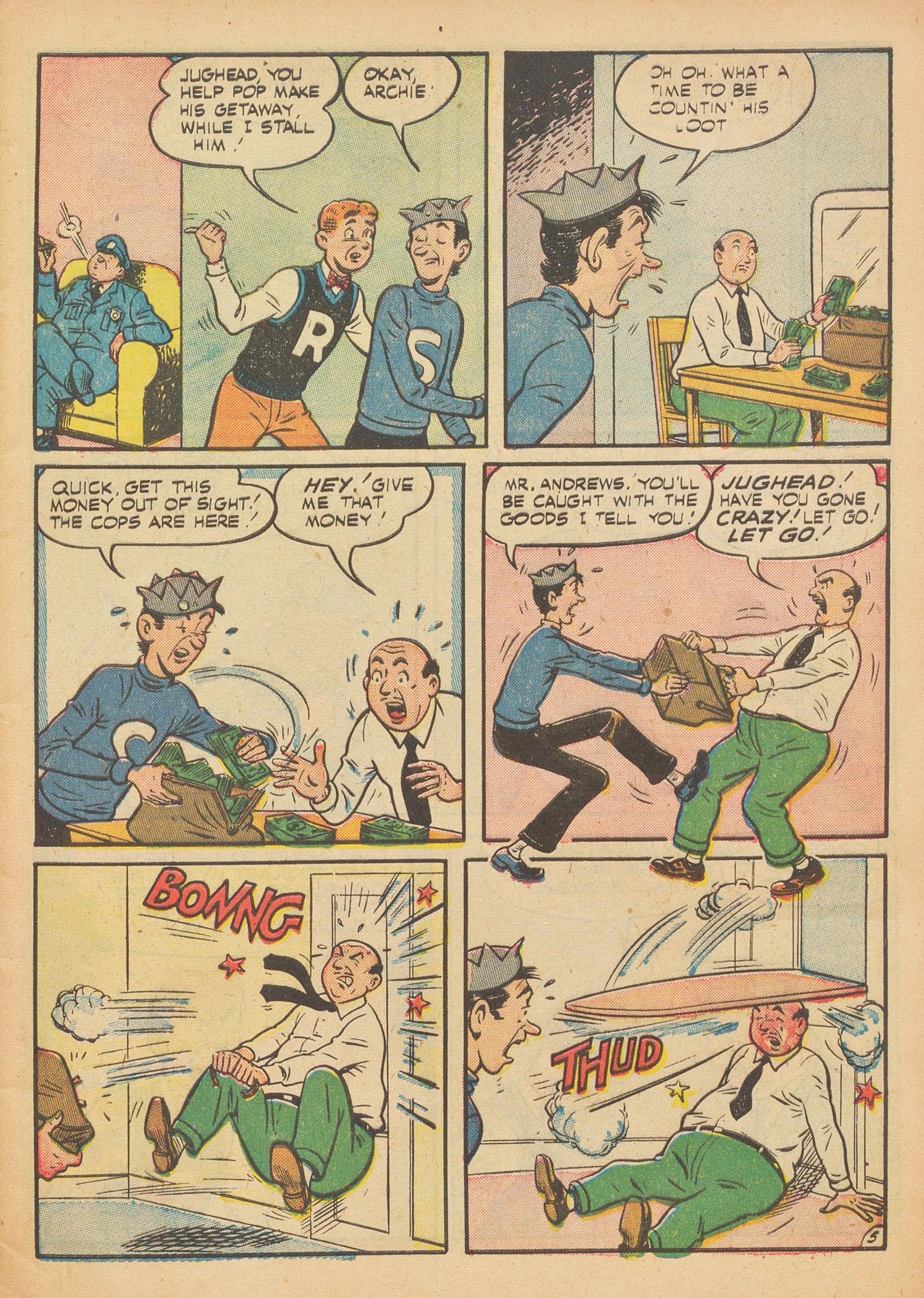 Read online Pep Comics comic -  Issue #74 - 7