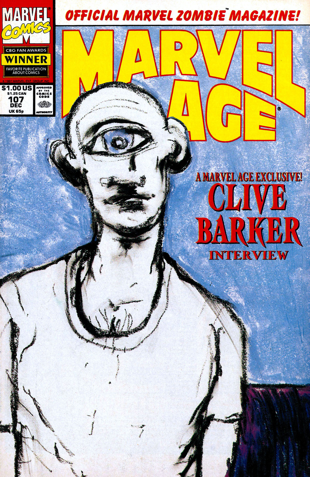 Read online Marvel Age comic -  Issue #107 - 1