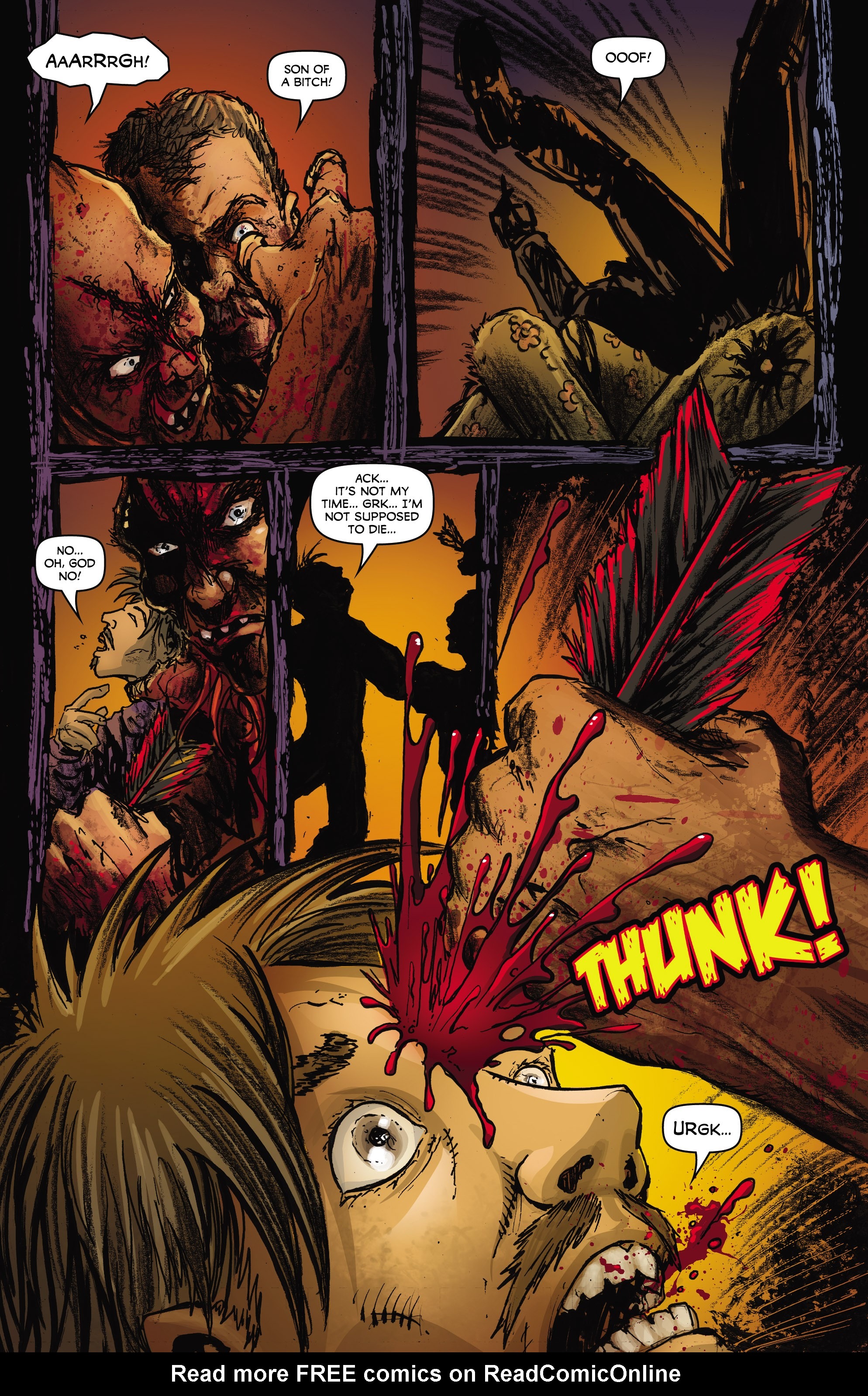 Read online Adam Green's Hatchet comic -  Issue #3 - 20