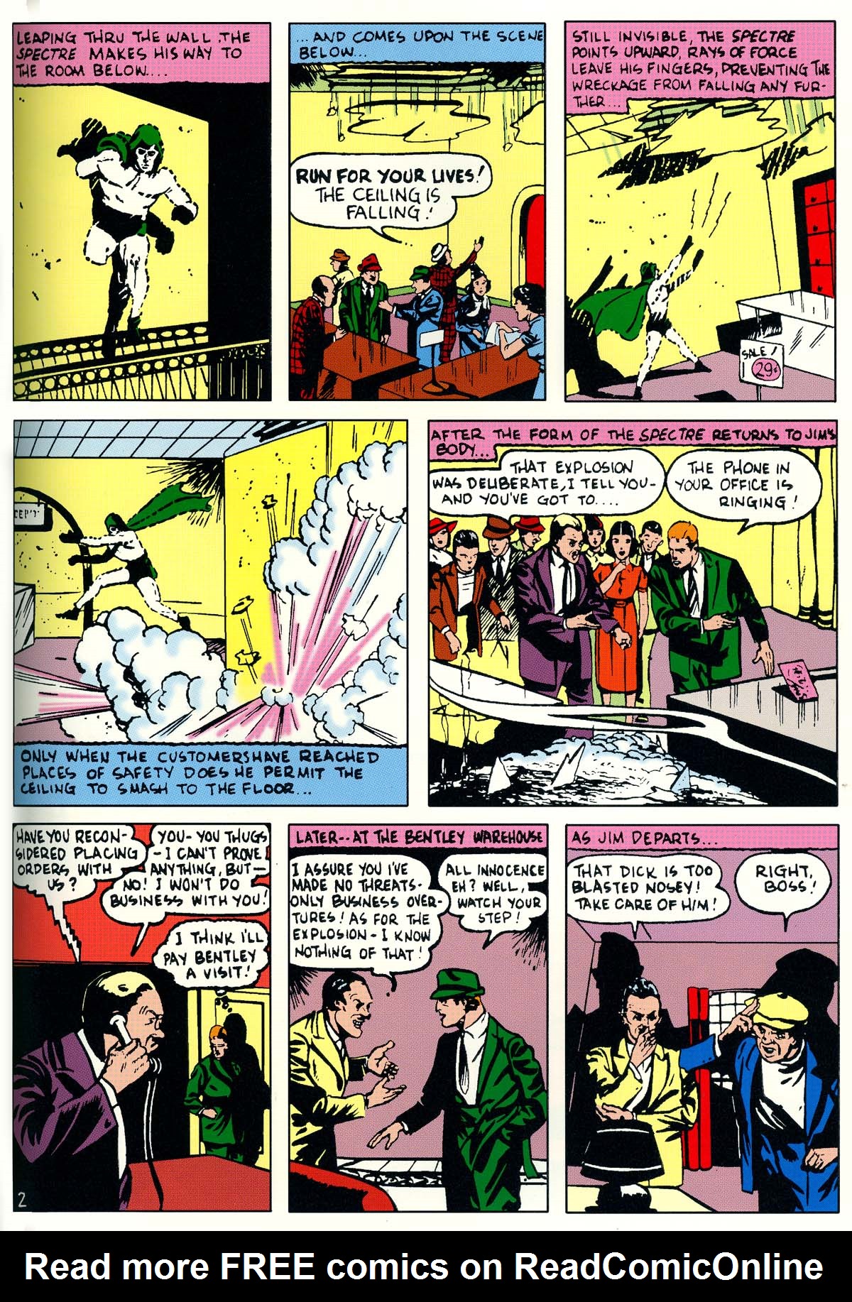 Read online Golden Age Spectre Archives comic -  Issue # TPB (Part 1) - 58