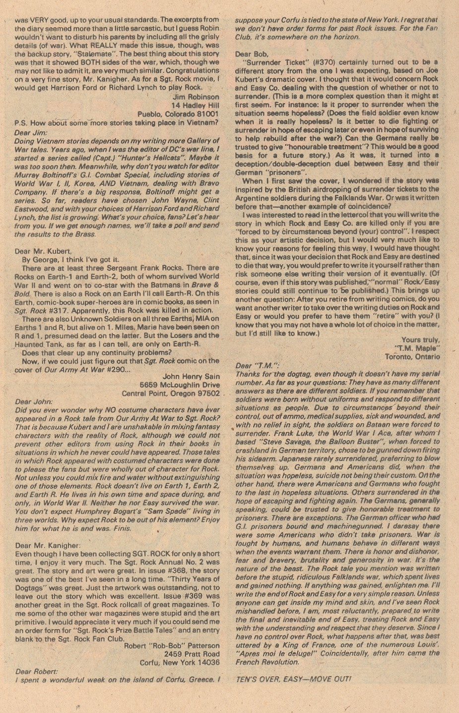 Read online Sgt. Rock comic -  Issue #377 - 23