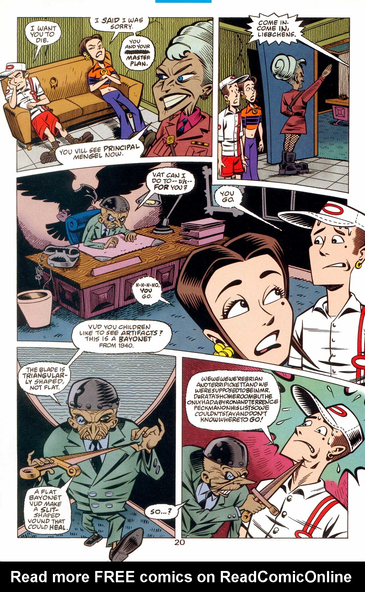 Read online Gross Point comic -  Issue #3 - 21