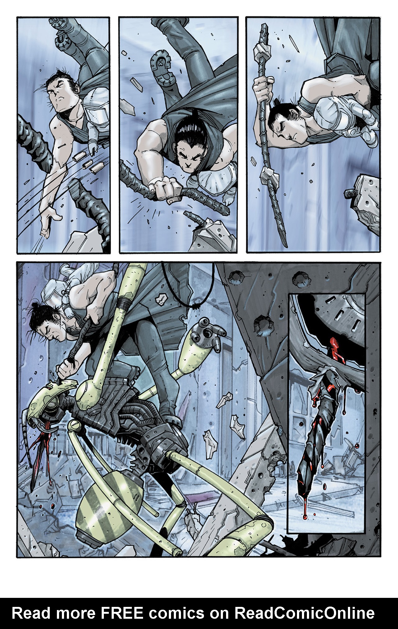 Read online Lone Wolf 2100 comic -  Issue # TPB 2 - 17