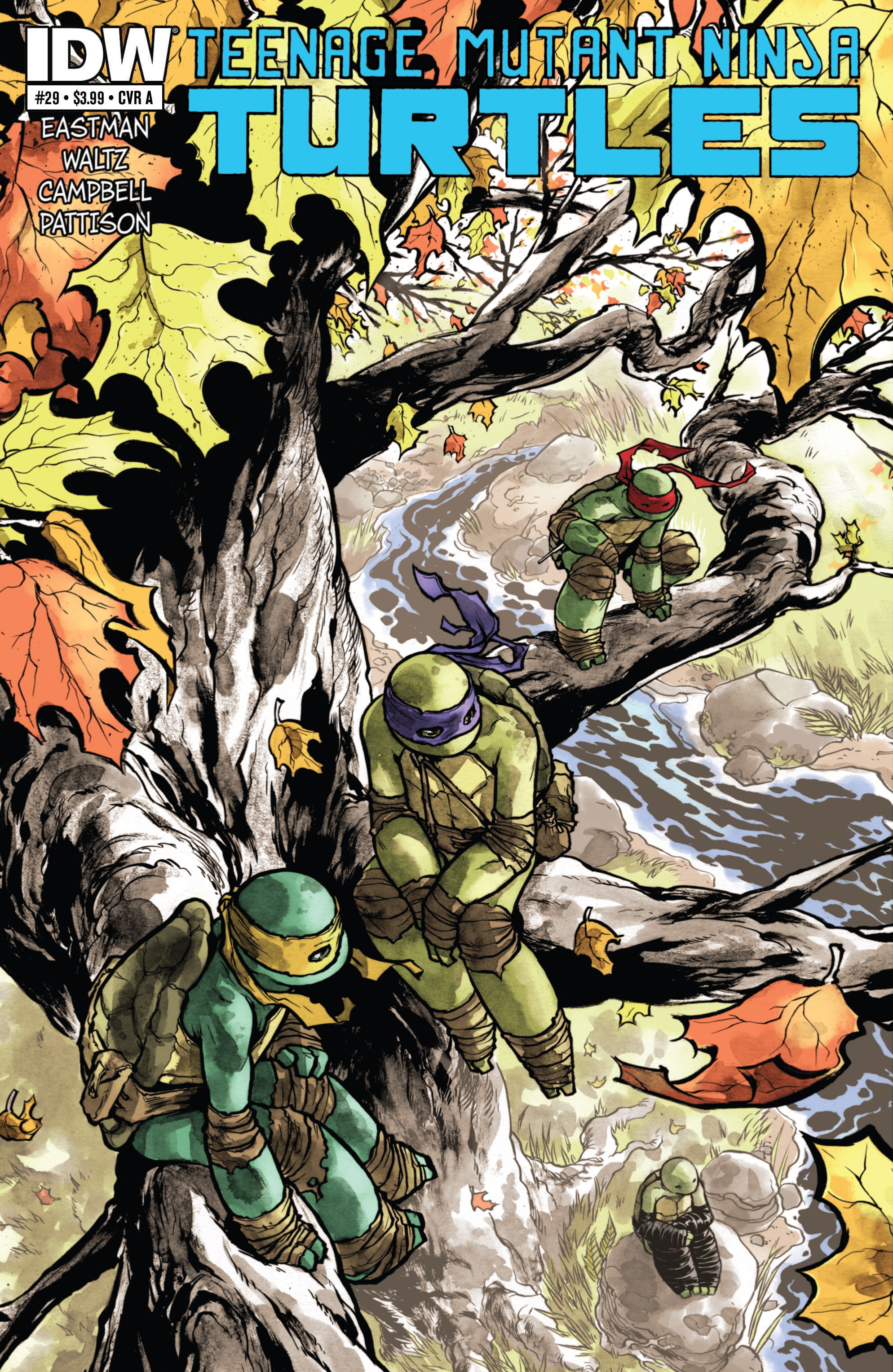 Read online Teenage Mutant Ninja Turtles (2011) comic -  Issue #29 - 1