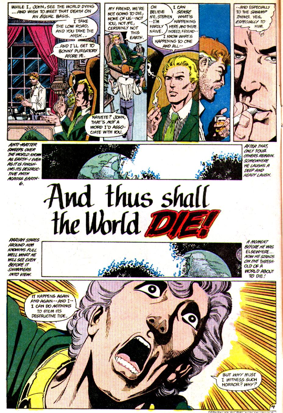 Read online Crisis on Infinite Earths (1985) comic -  Issue #4 - 5