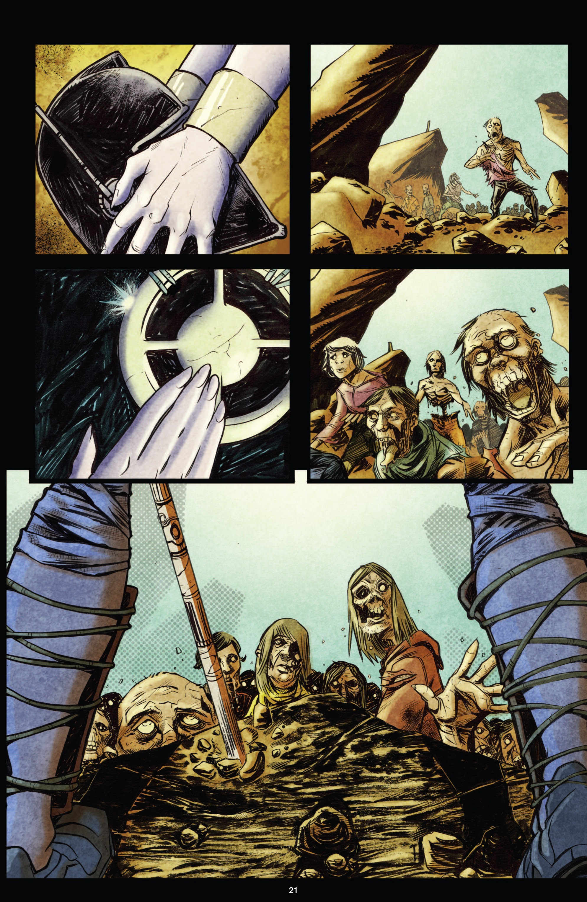 Read online Zombies vs. Robots (2006) comic -  Issue # _Annual 1 - 21