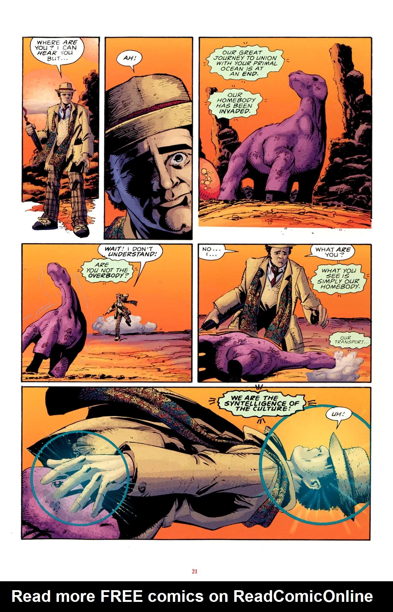 Read online Grant Morrison's Doctor Who comic -  Issue #1 - 23