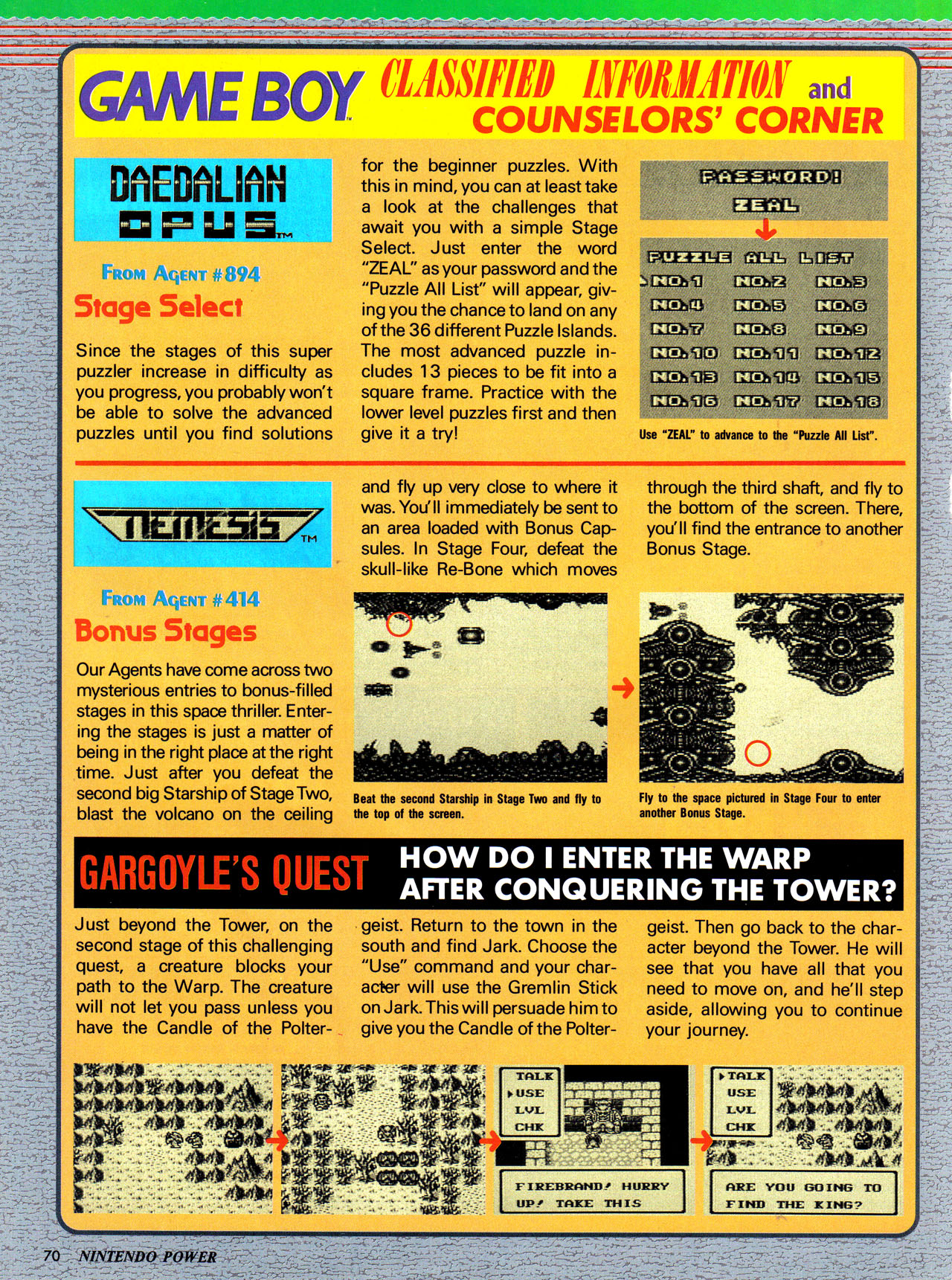 Read online Nintendo Power comic -  Issue #20 - 77
