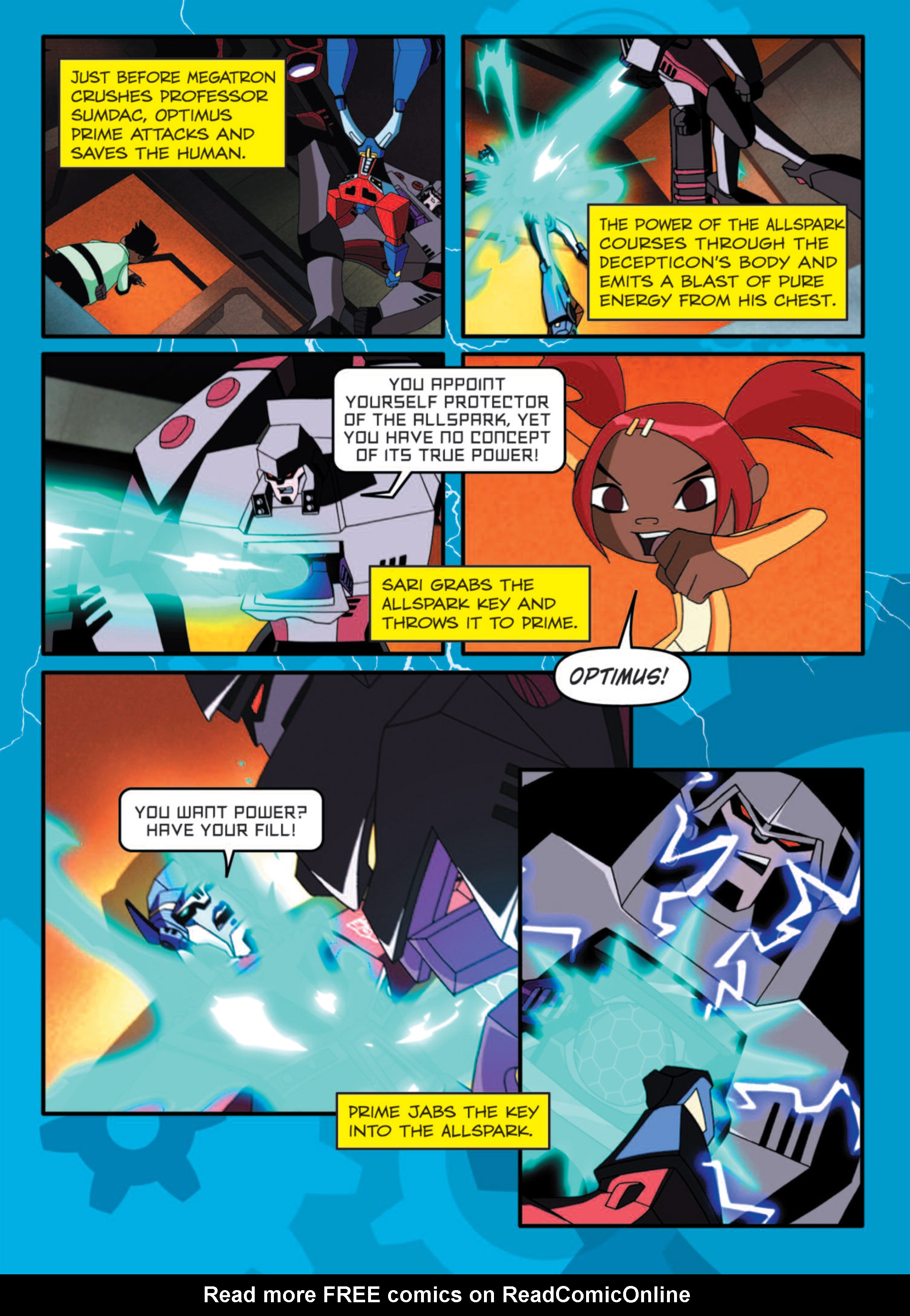Read online Transformers Animated comic -  Issue #7 - 110