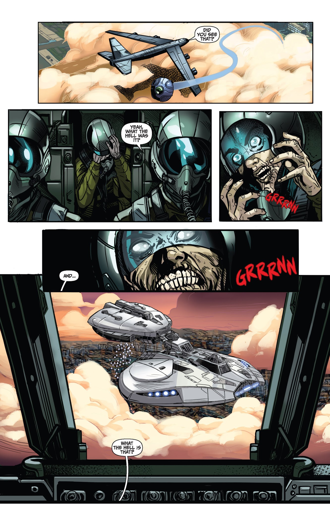 Read online Aliens vs. Zombies comic -  Issue #1 - 16