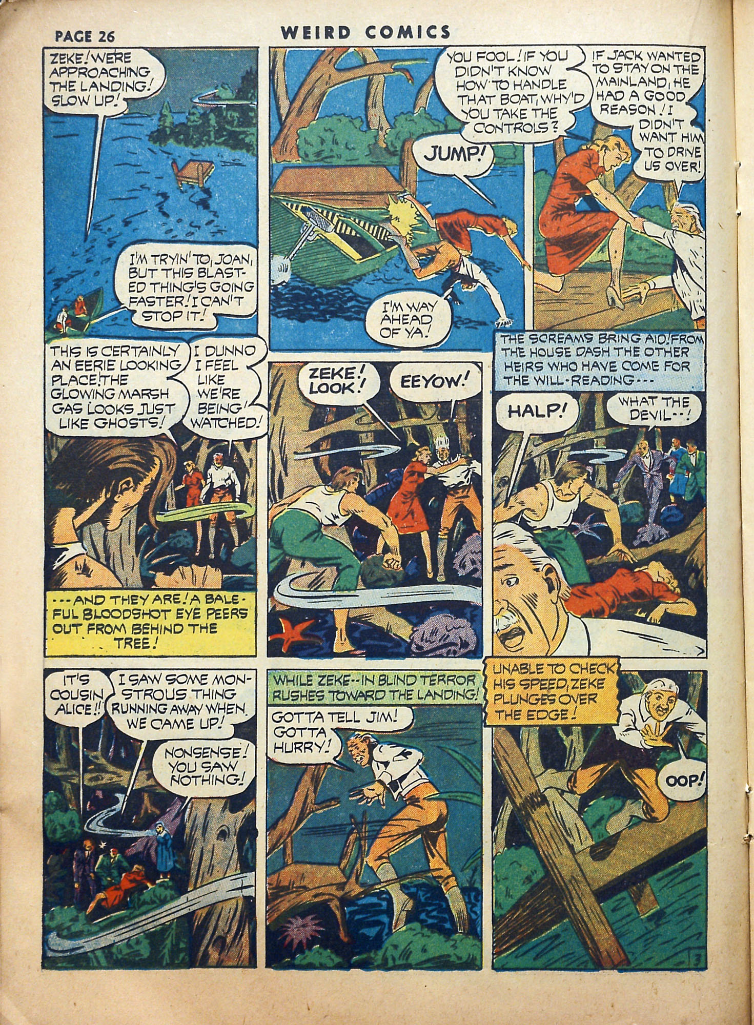 Read online Weird Comics comic -  Issue #20 - 28