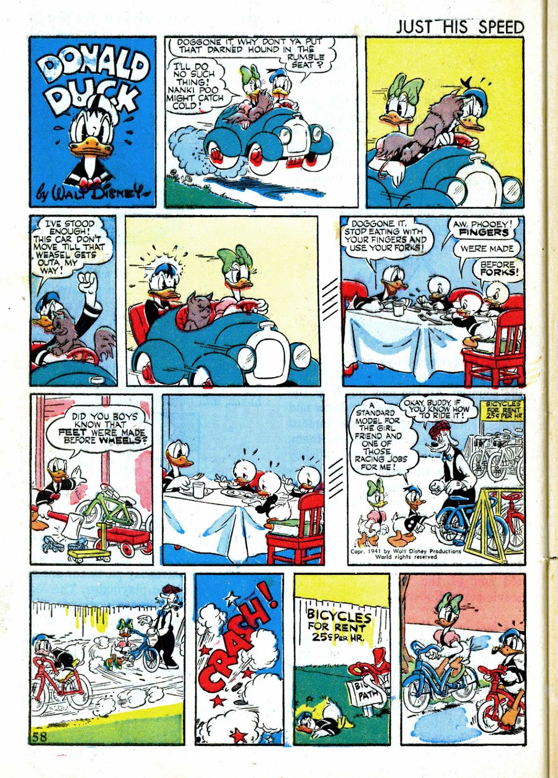 Walt Disney's Comics and Stories issue 29 - Page 60