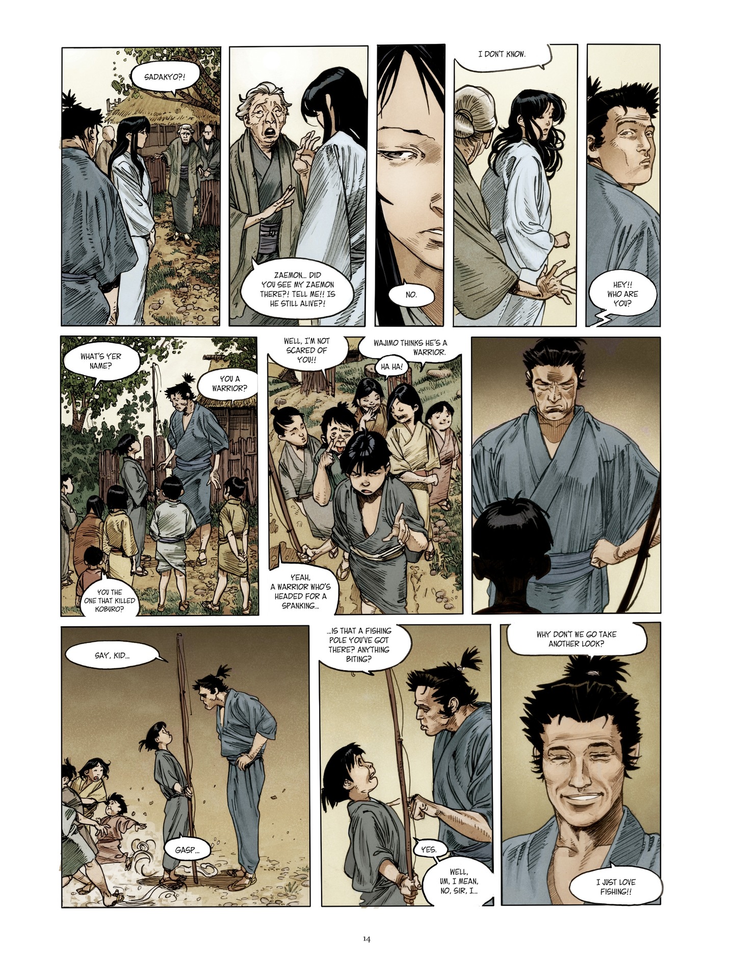 Read online The Mask Of A Thousand Tears comic -  Issue #1 - 14