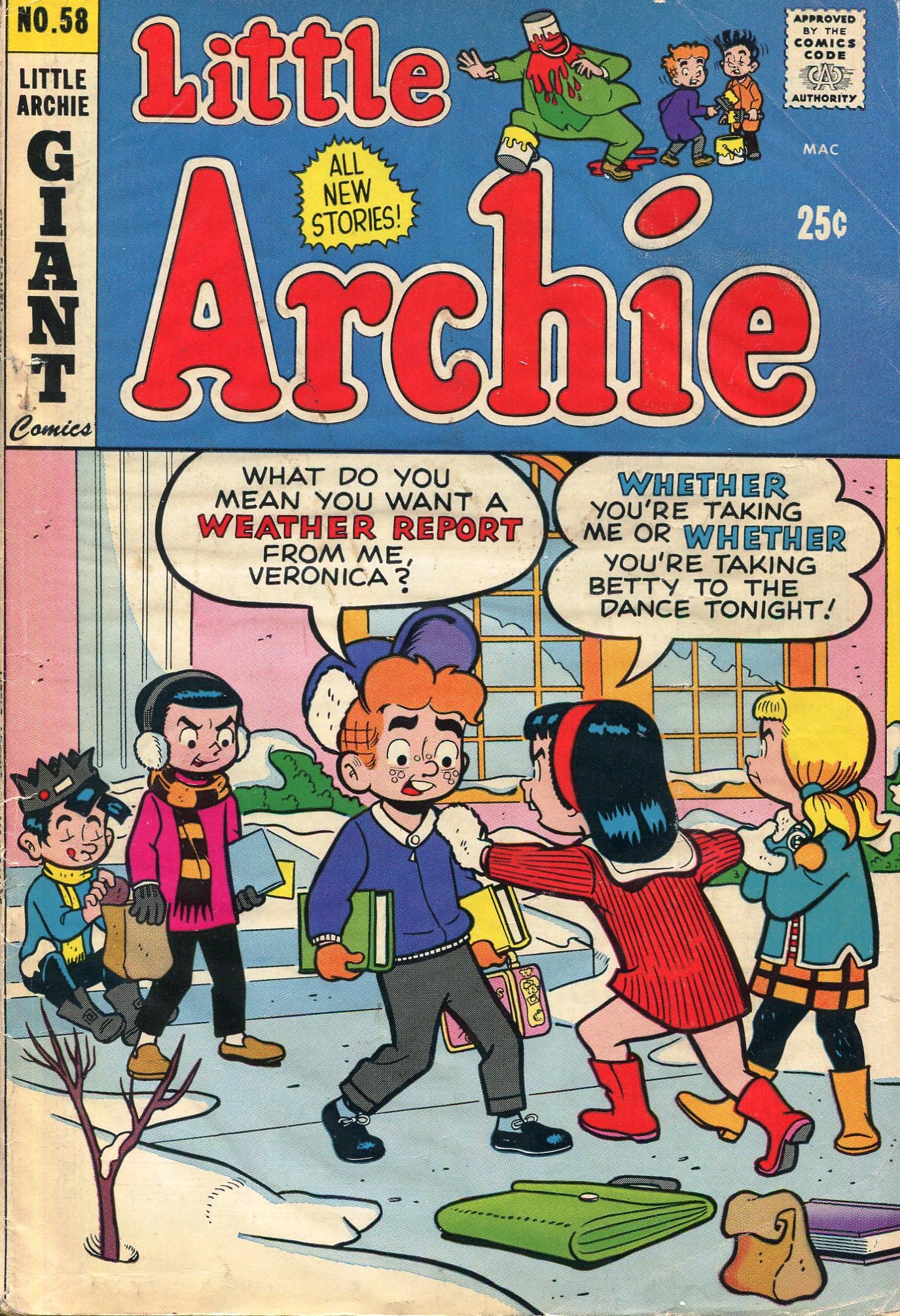 Read online The Adventures of Little Archie comic -  Issue #58 - 1