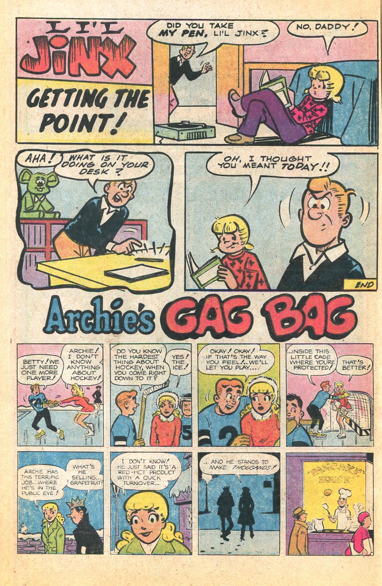 Read online Archie's Joke Book Magazine comic -  Issue #244 - 10