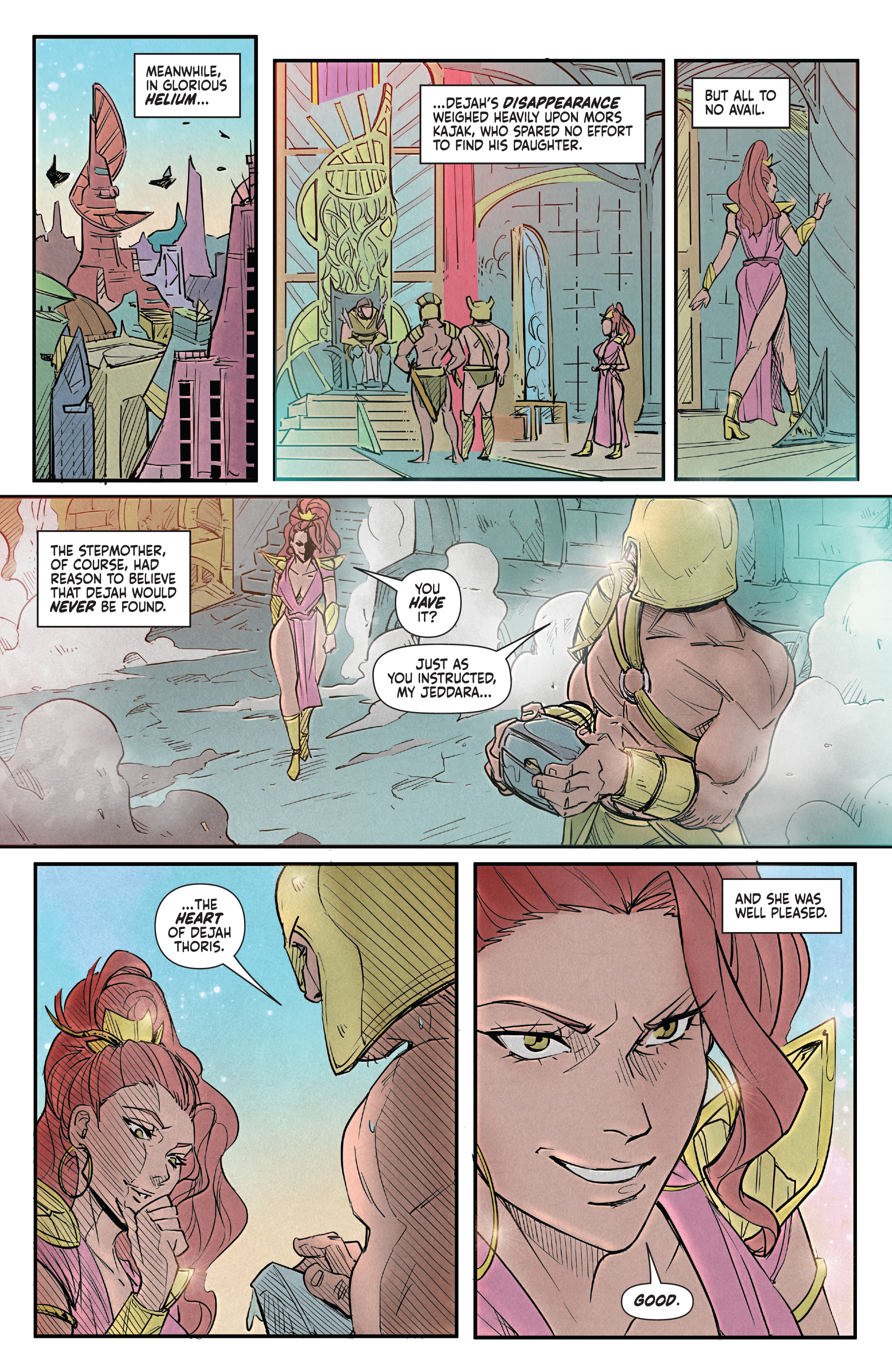 Read online Dejah Thoris Fairy Tales One-Shot comic -  Issue # Full - 12