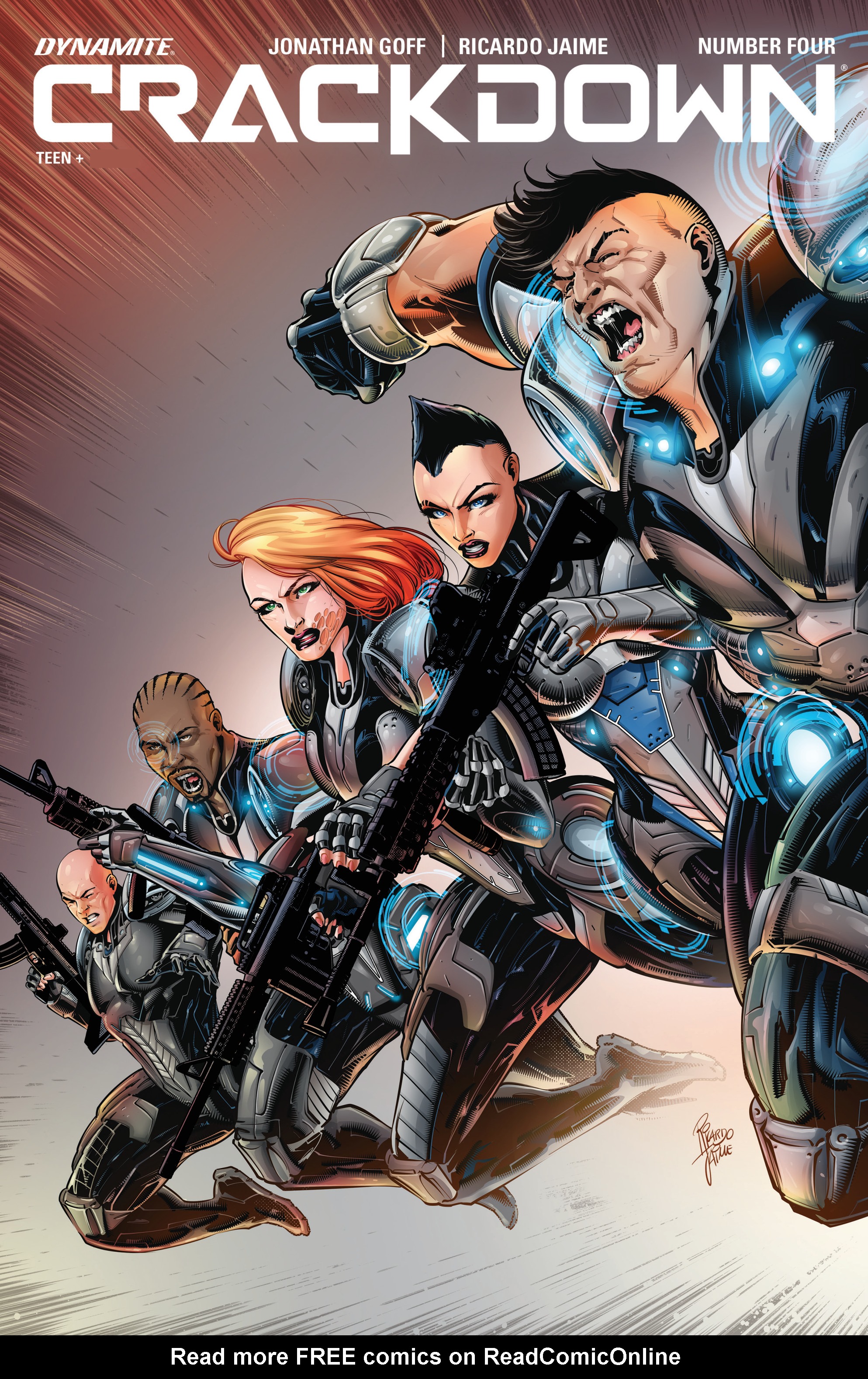 Read online Crackdown comic -  Issue #4 - 1