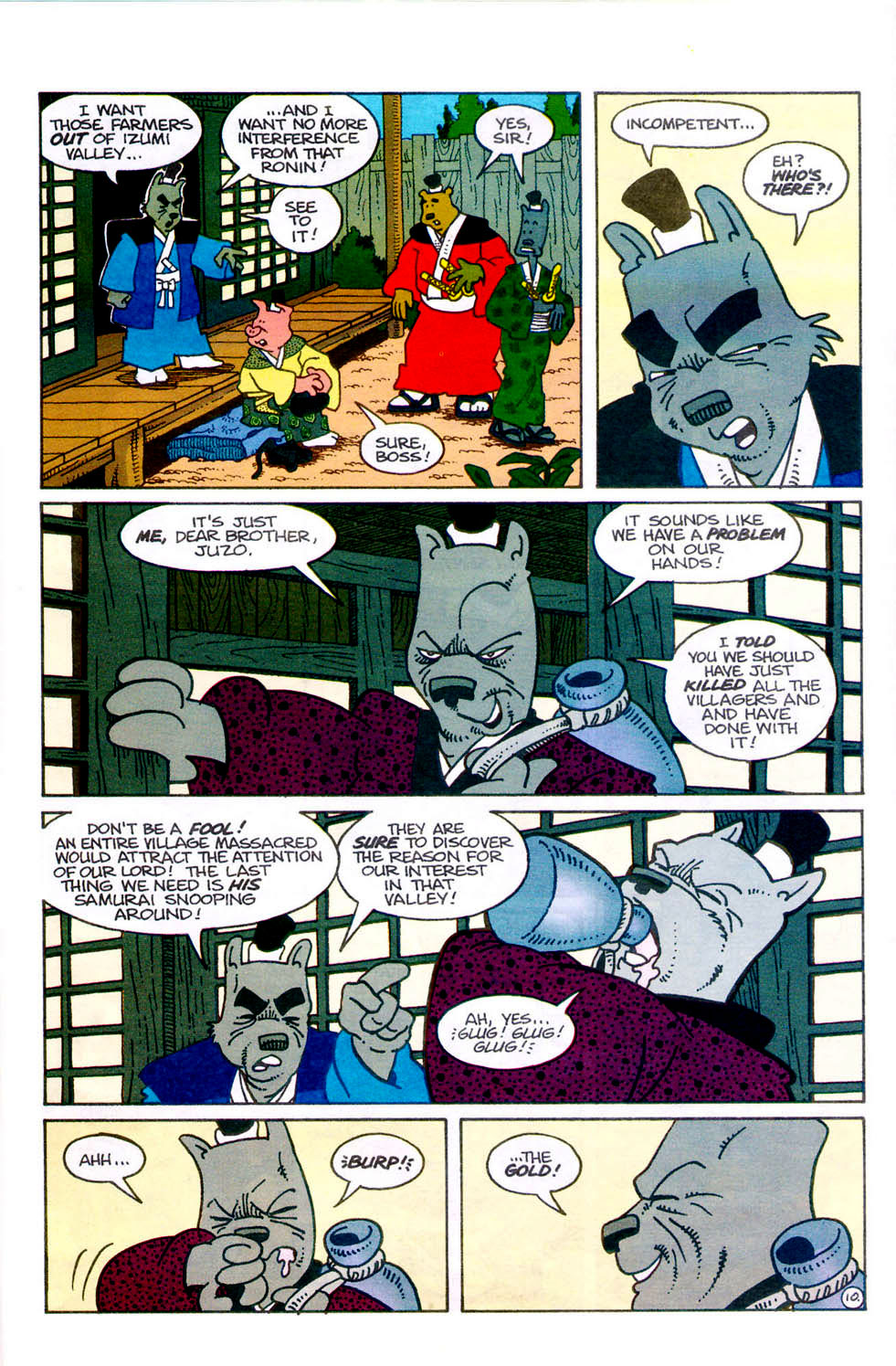 Usagi Yojimbo (1993) Issue #4 #4 - English 12