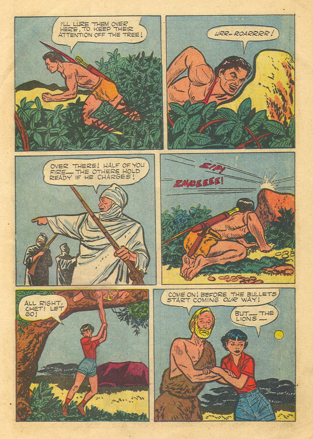 Read online Tarzan (1948) comic -  Issue #64 - 15