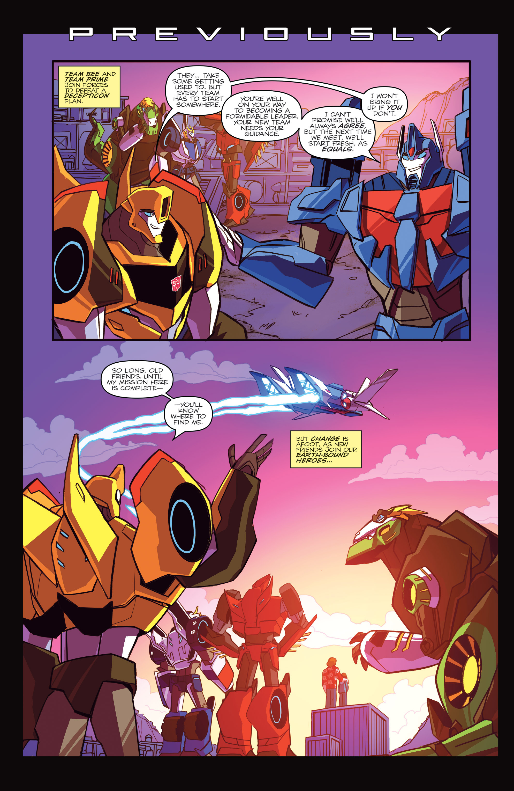 Read online Transformers: Robots In Disguise (2015) comic -  Issue #5 - 3