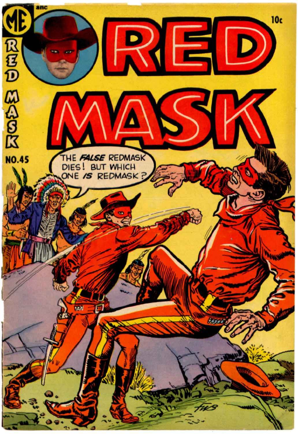 Read online Red Mask (1954) comic -  Issue #45 - 1