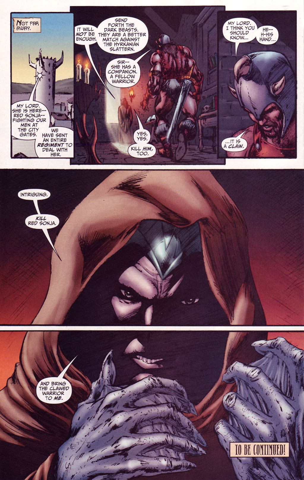Read online Red Sonja / Claw The Unconquered: Devil's Hands comic -  Issue # TPB - 23