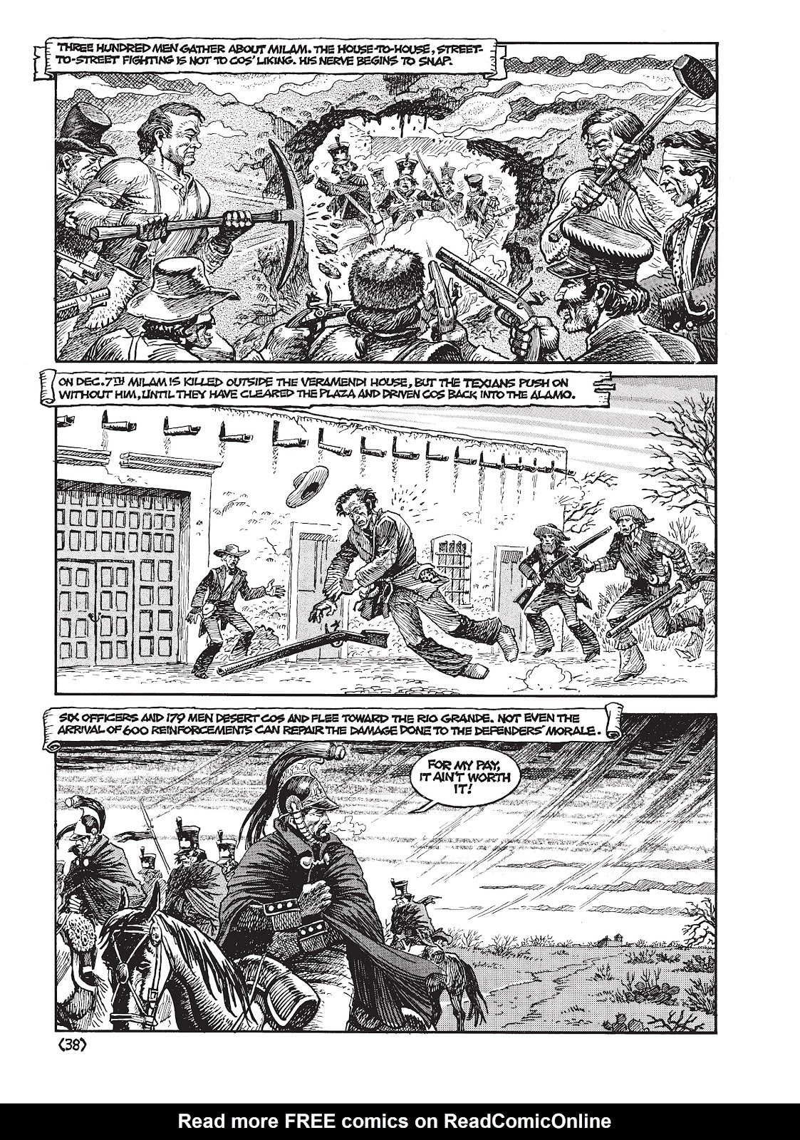 Jack Jackson's American History: Los Tejanos and Lost Cause issue TPB (Part 1) - Page 42