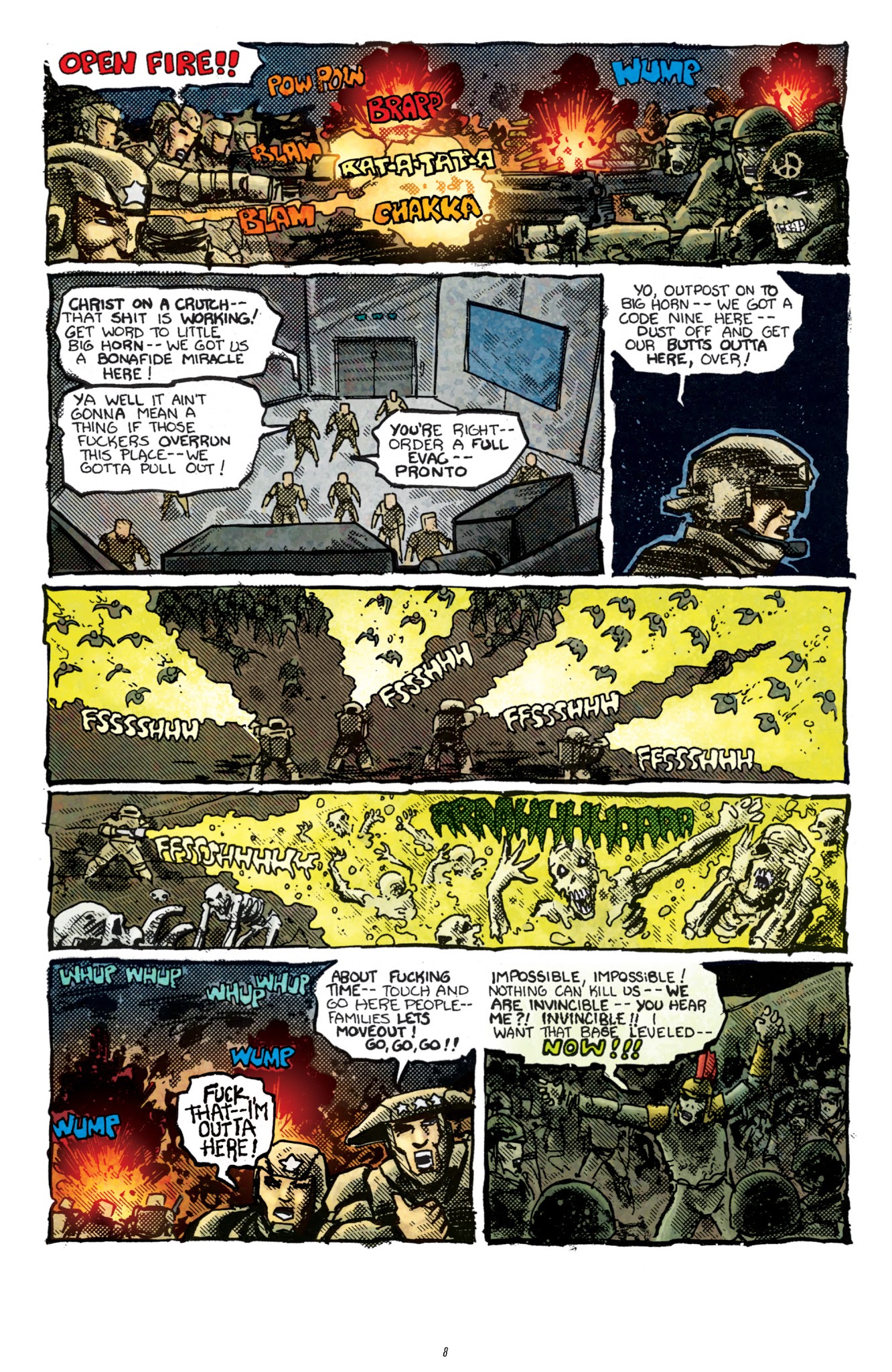 Read online Zombie War comic -  Issue #2 - 10