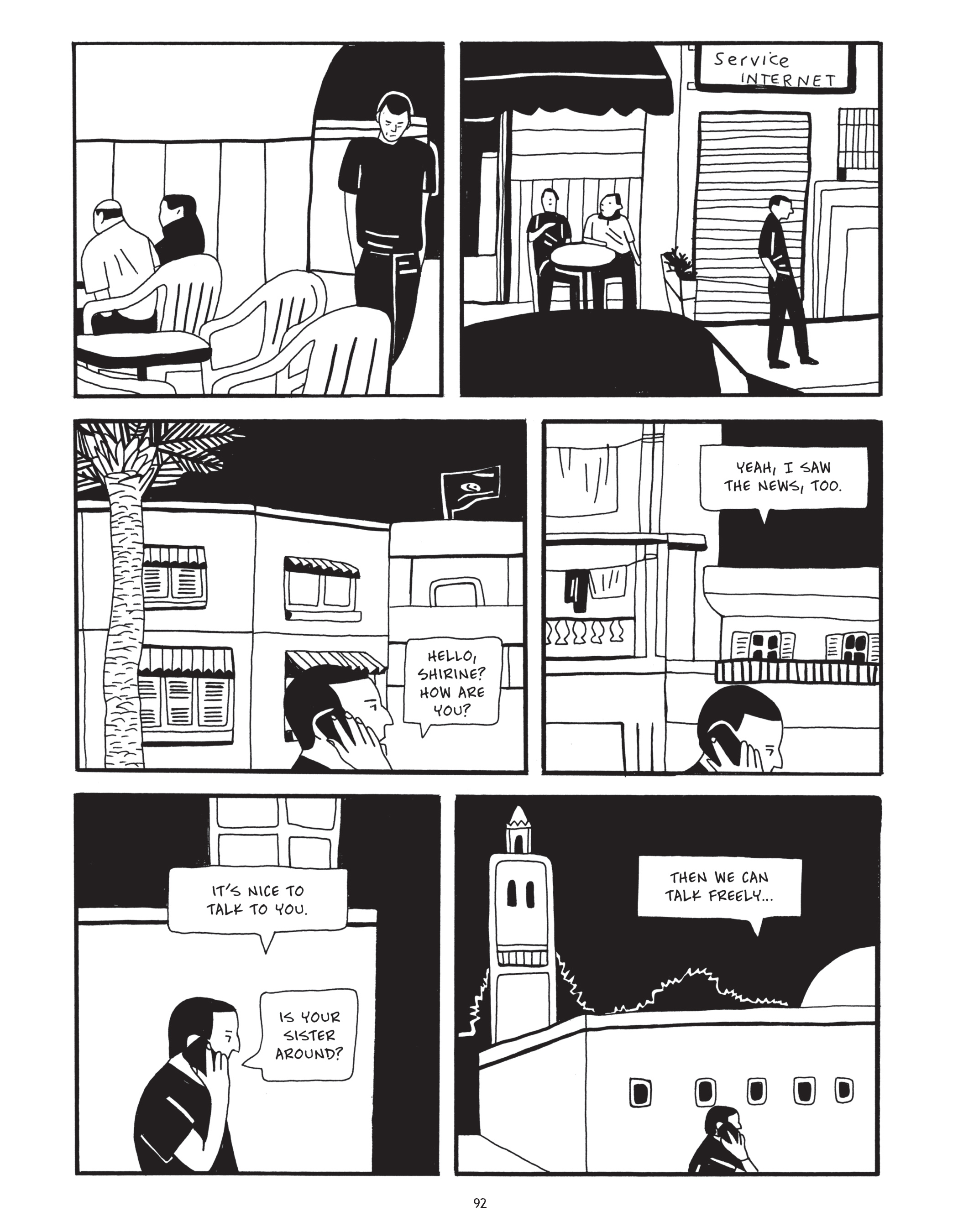 Read online After the Spring: A Story of Tunisian Youth comic -  Issue # TPB - 92