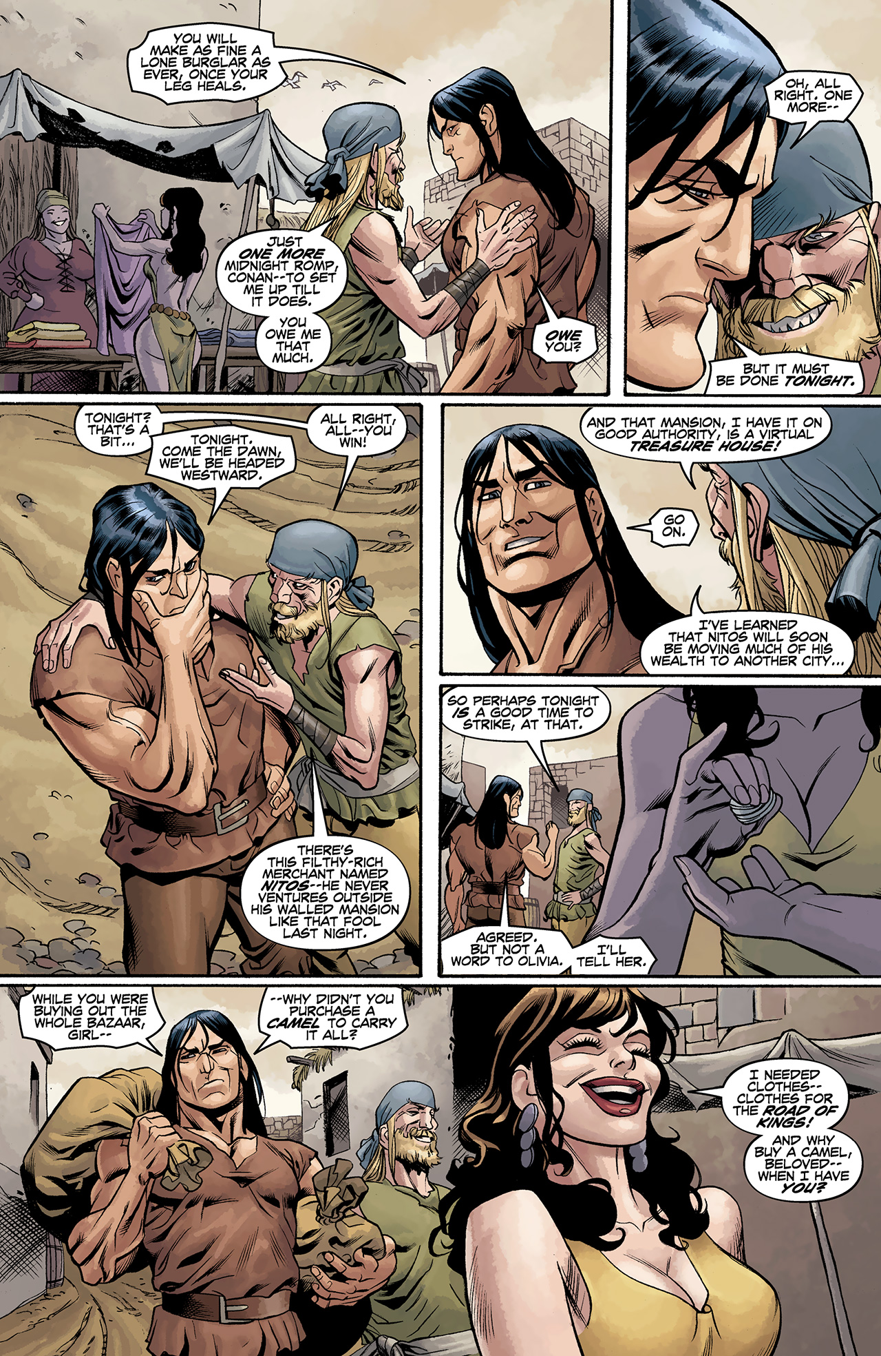 Read online Conan: Road of Kings comic -  Issue #2 - 11