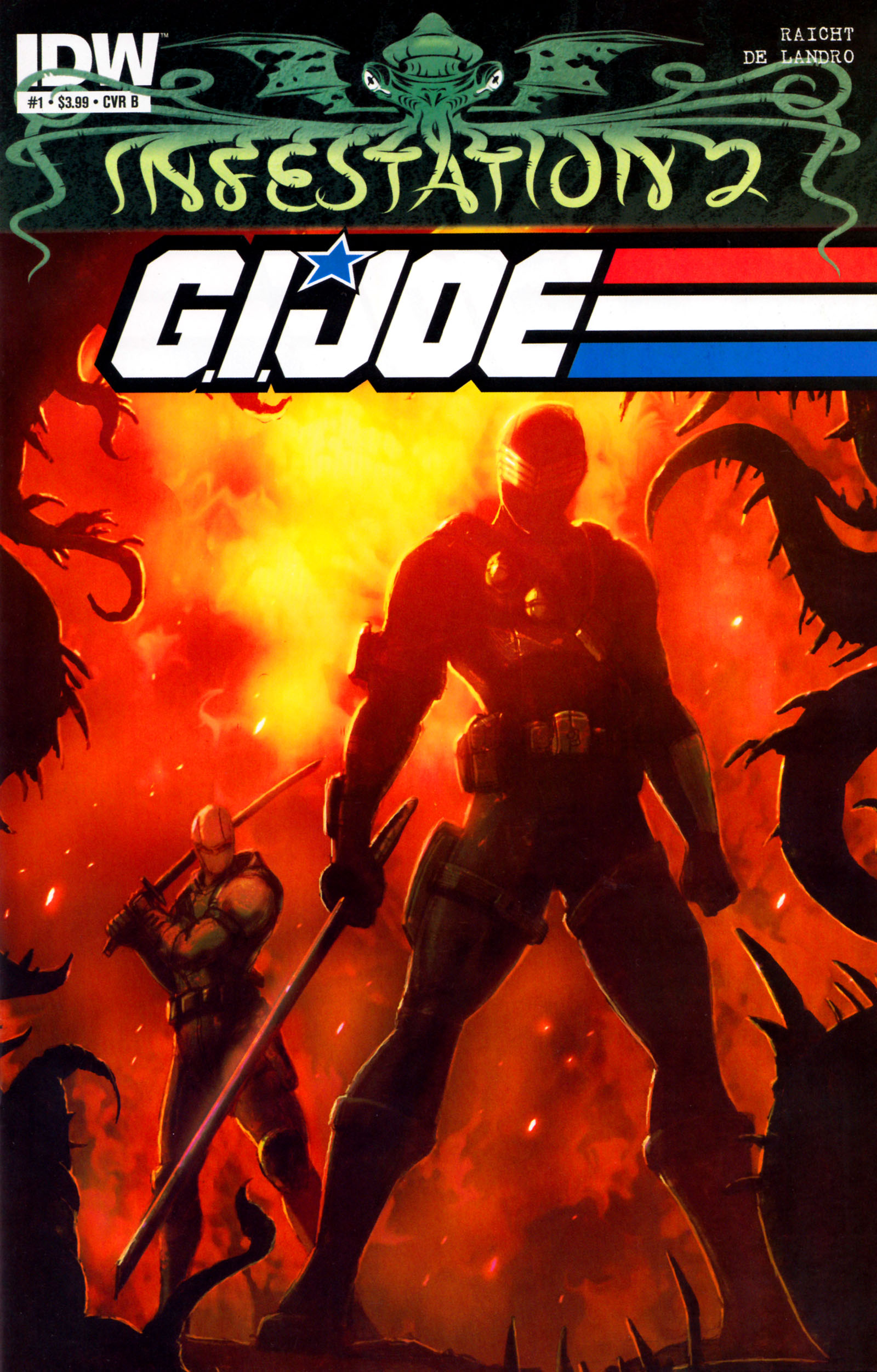Read online Infestation 2: G.I. Joe comic -  Issue #1 - 2