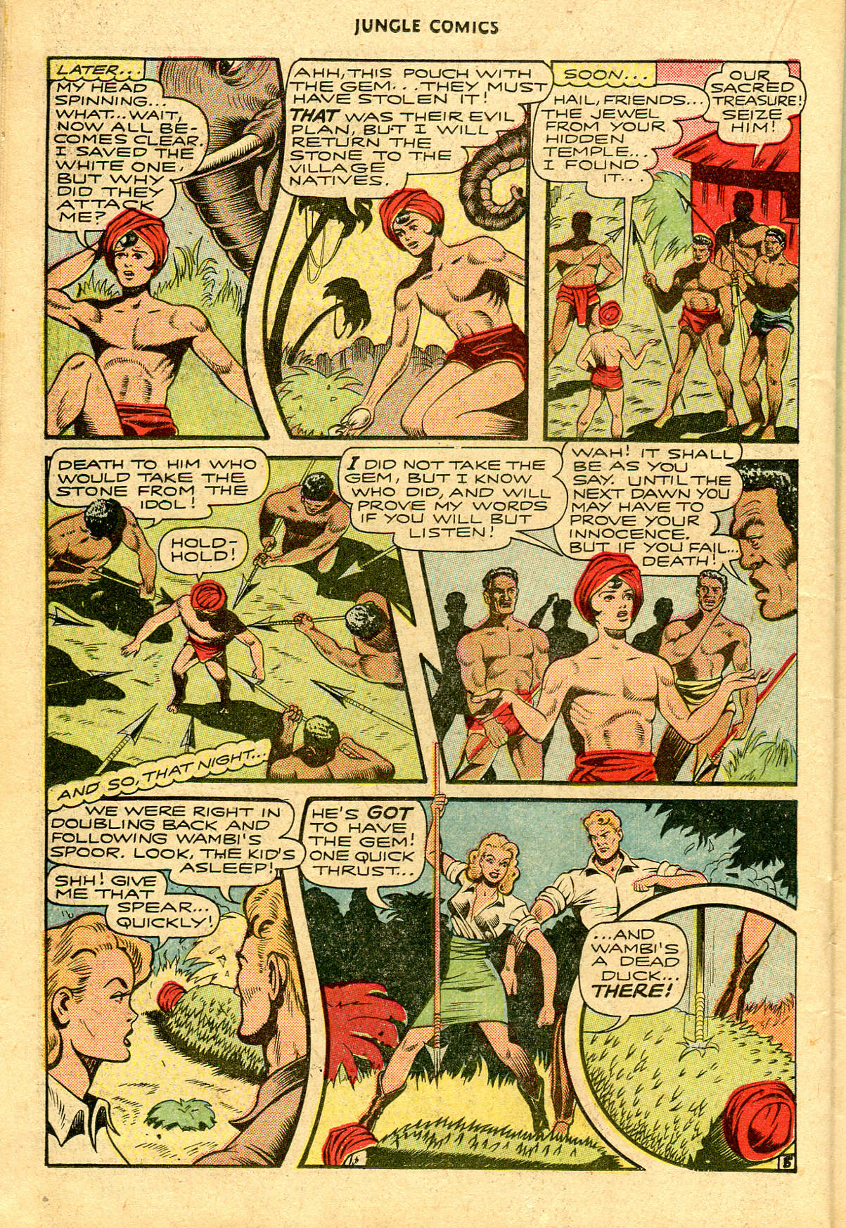 Read online Jungle Comics comic -  Issue #84 - 33