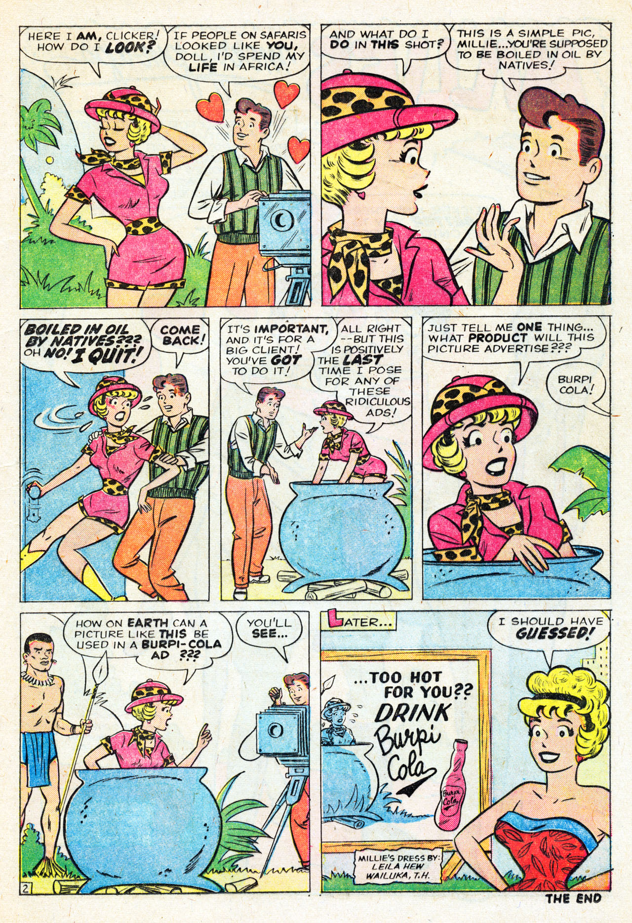 Read online A Date with Millie (1959) comic -  Issue #7 - 17