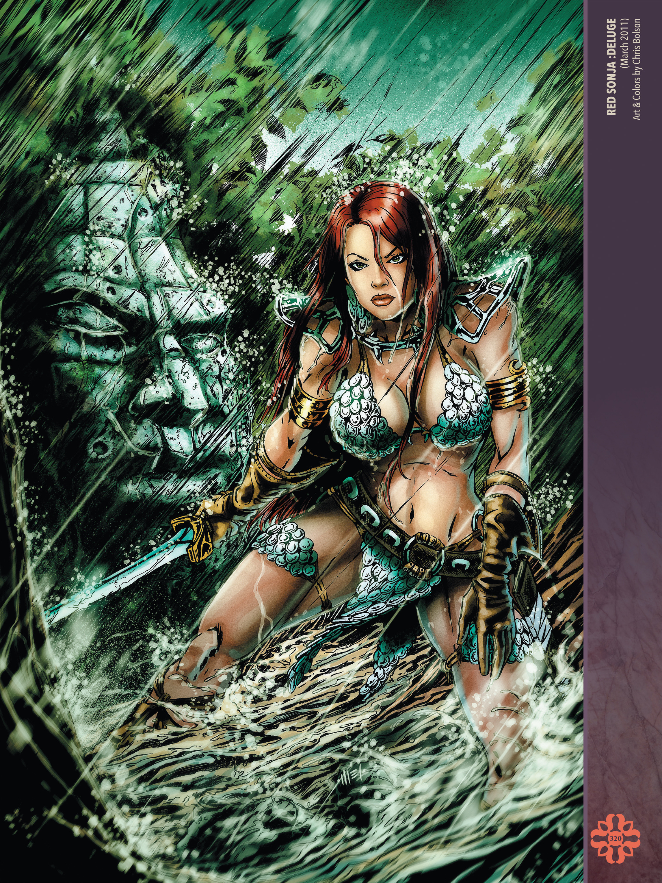 Read online The Art of Red Sonja comic -  Issue # TPB 2 (Part 4) - 21