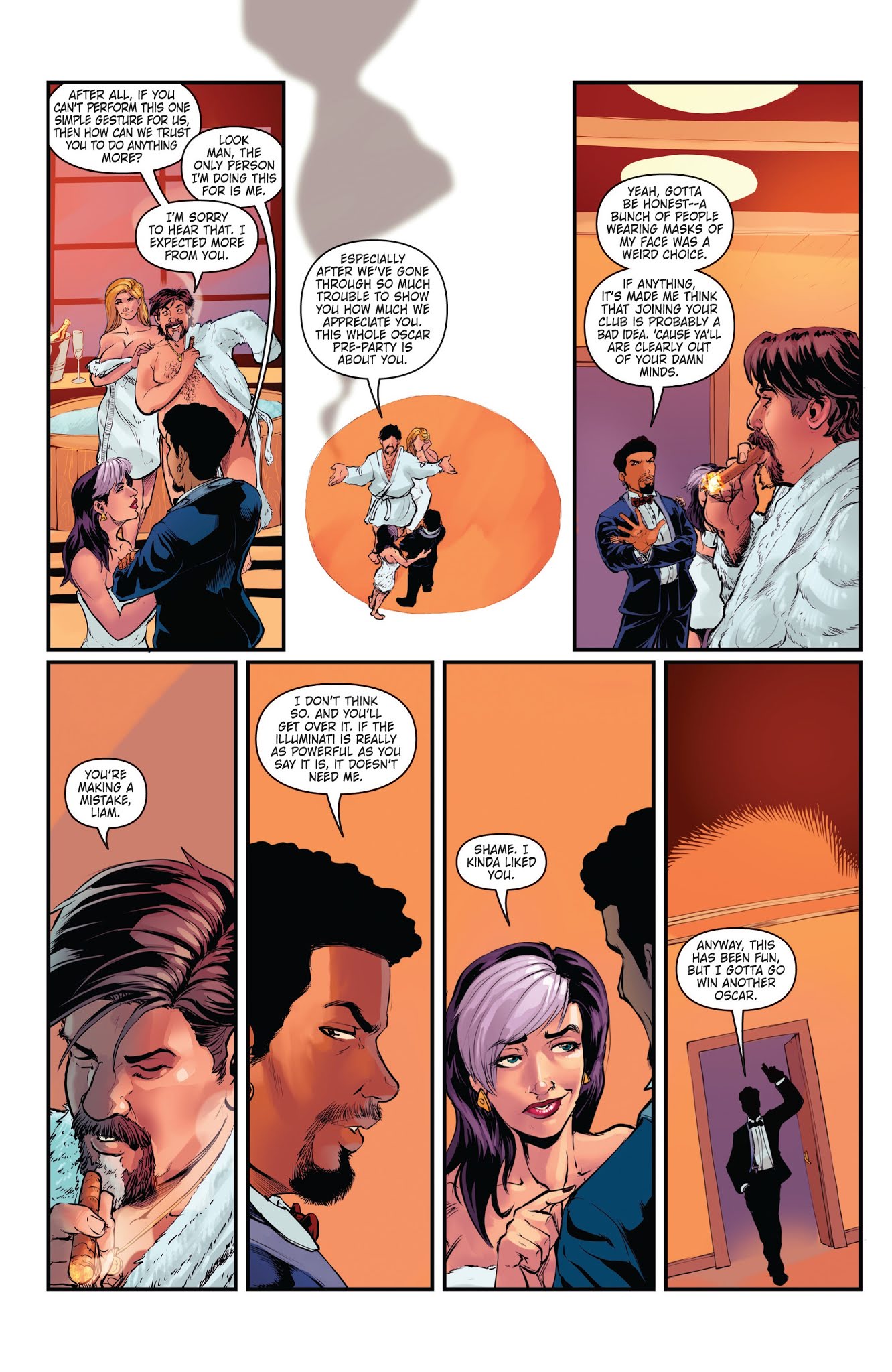 Read online Conspiracy comic -  Issue #2 - 25