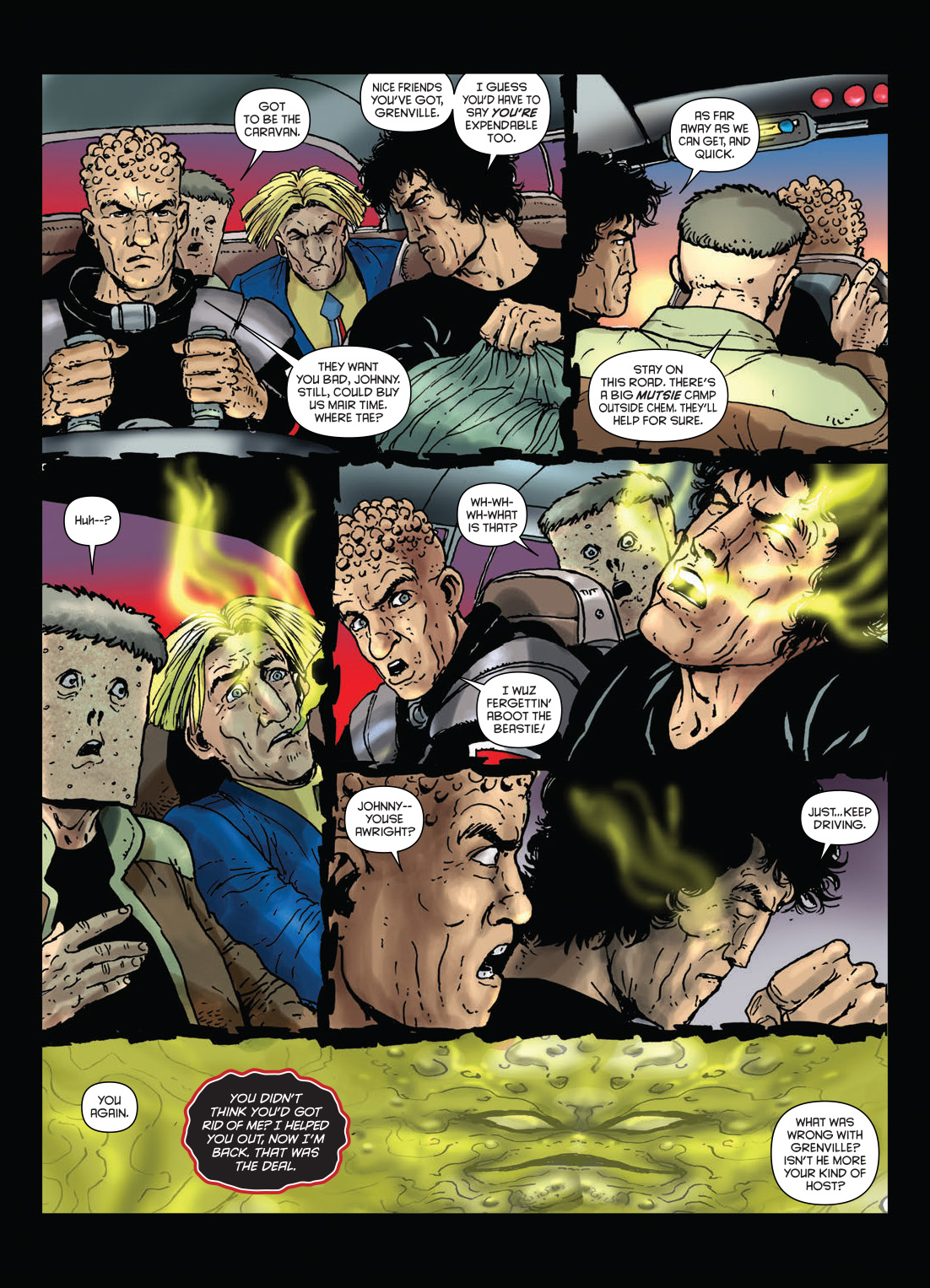 Read online Strontium Dog: The Life and Death of Johnny Alpha: Dogs of War comic -  Issue # TPB - 18