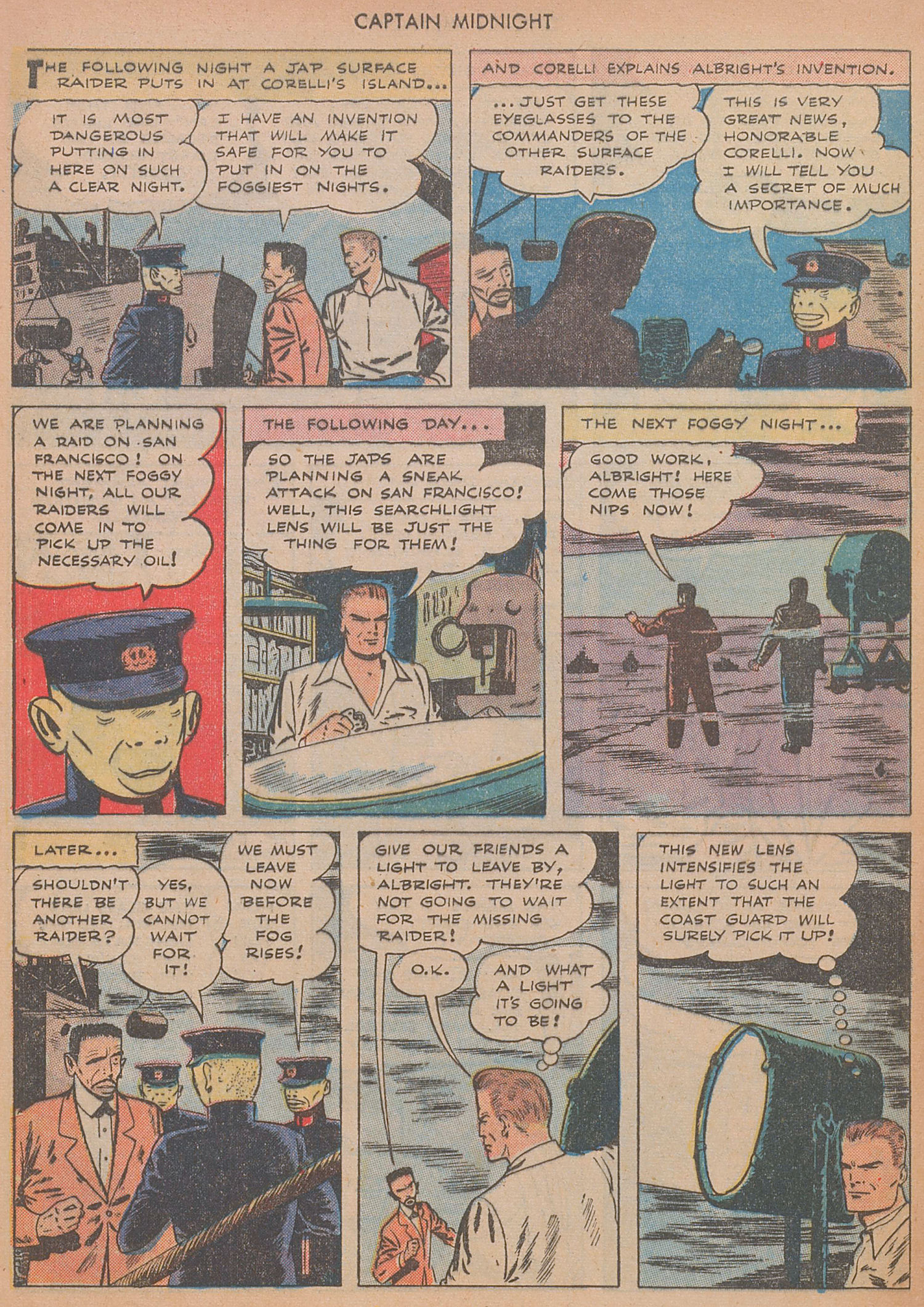 Read online Captain Midnight (1942) comic -  Issue #29 - 8