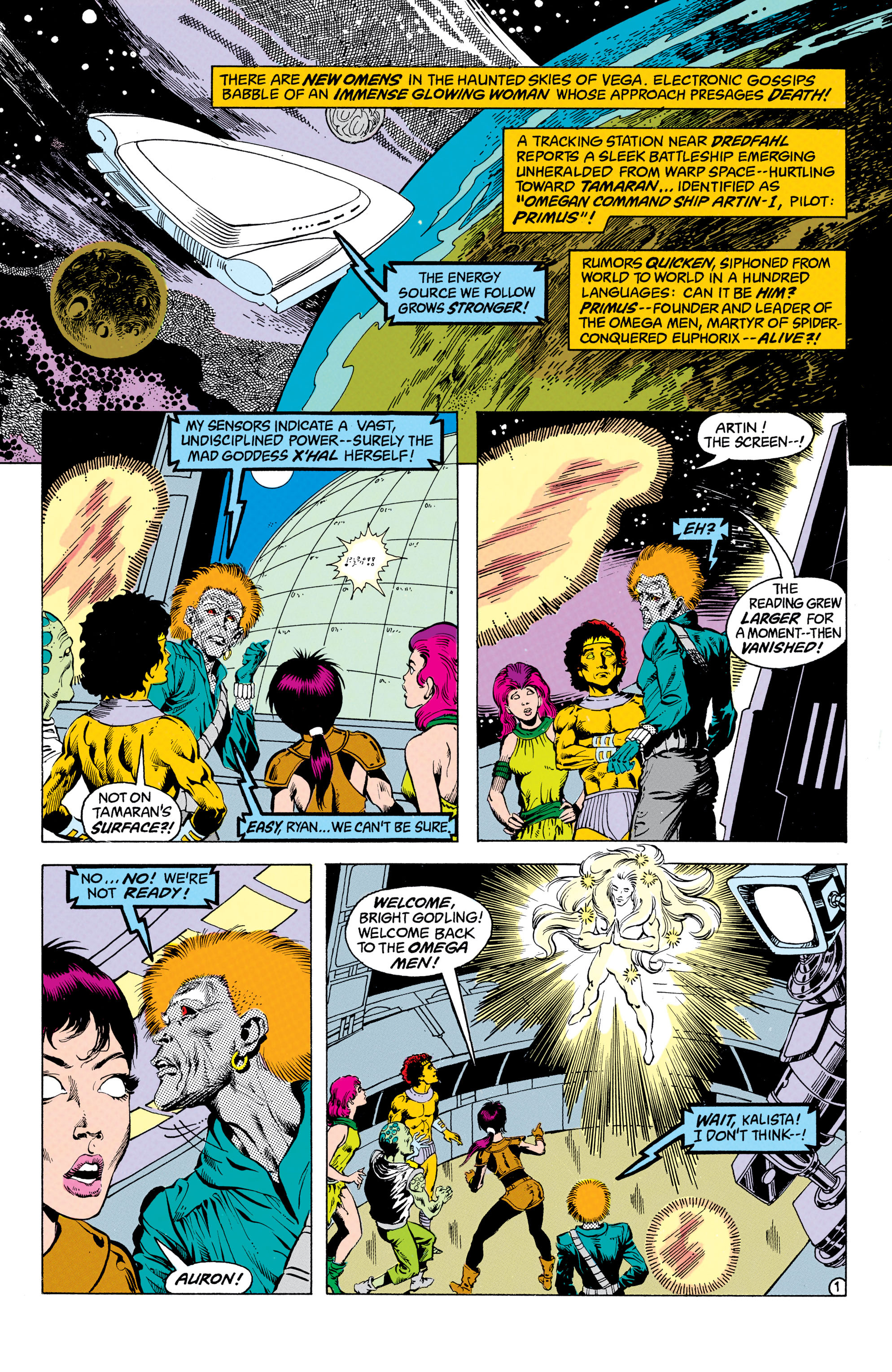 Read online The Omega Men (1983) comic -  Issue #34 - 2