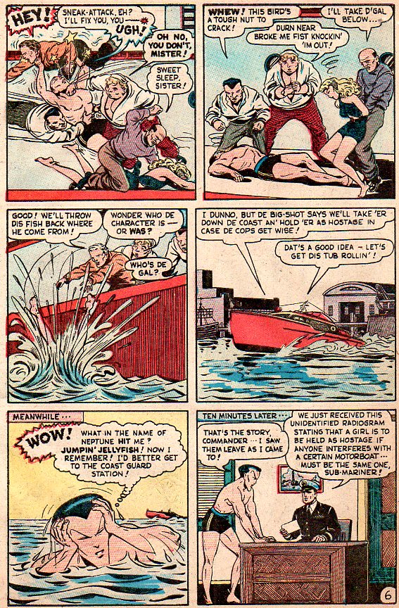 Read online Sub-Mariner Comics comic -  Issue #26 - 8