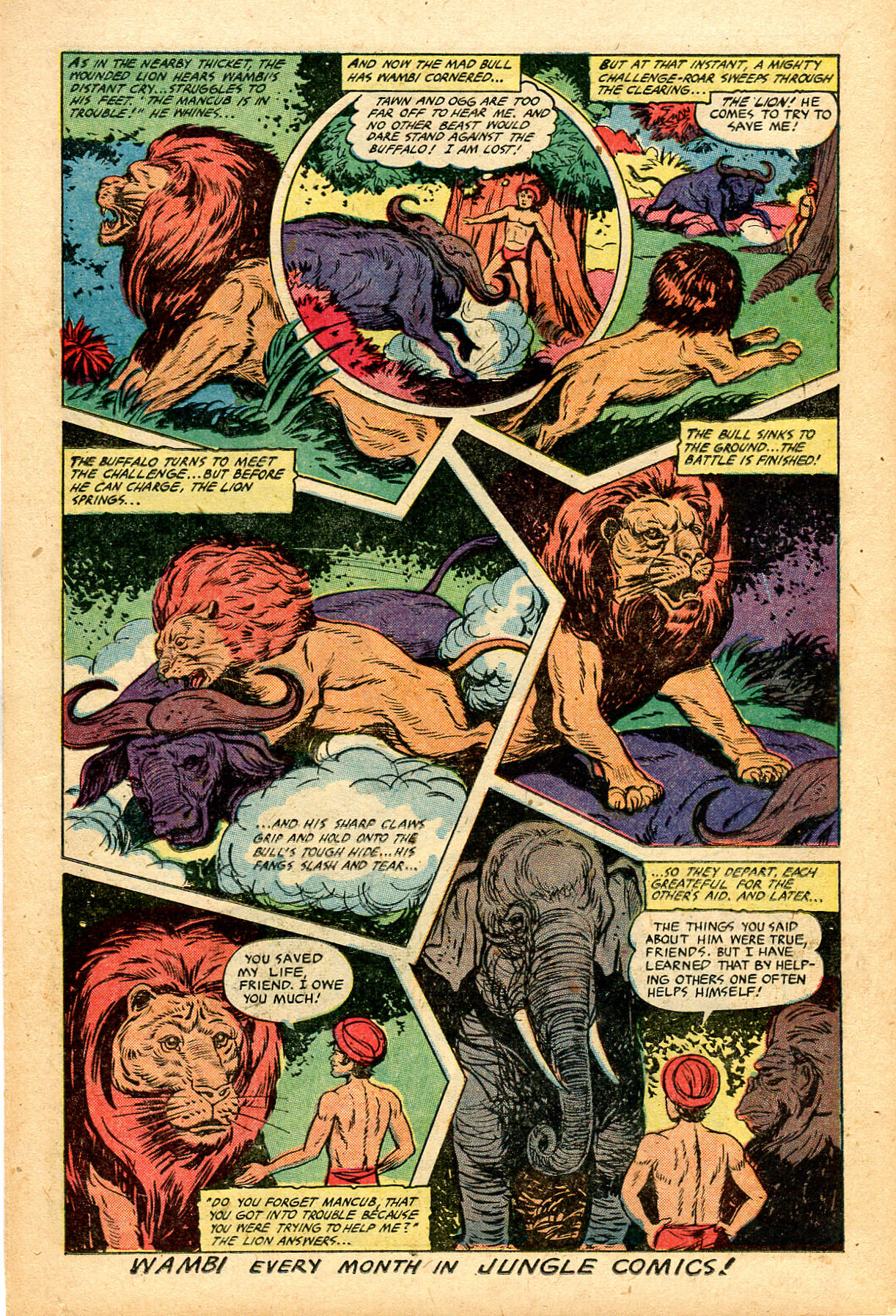 Read online Jungle Comics comic -  Issue #148 - 16