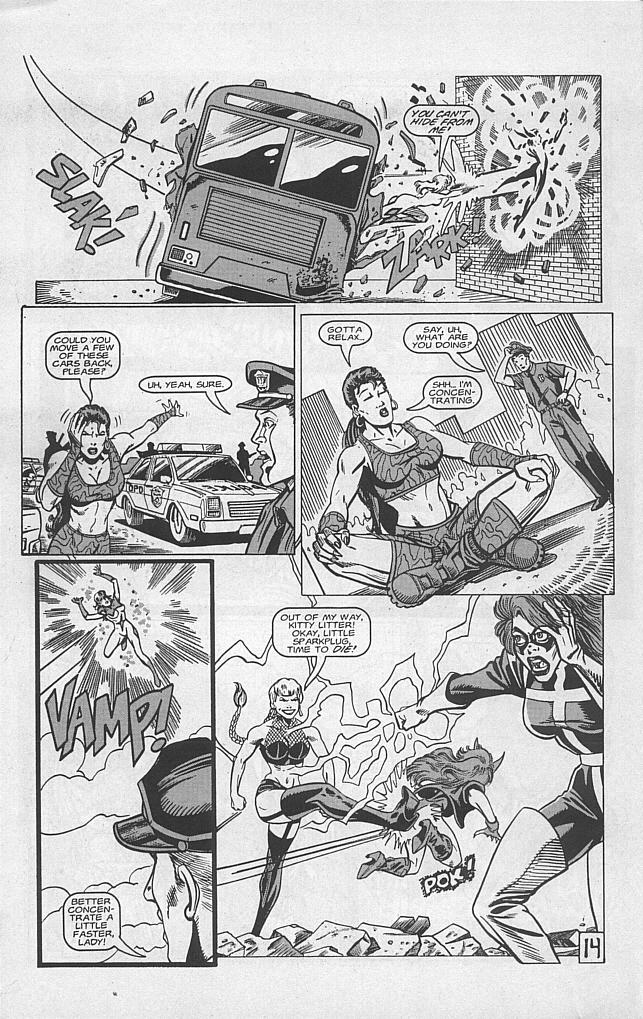 Read online Femforce comic -  Issue #89 - 16