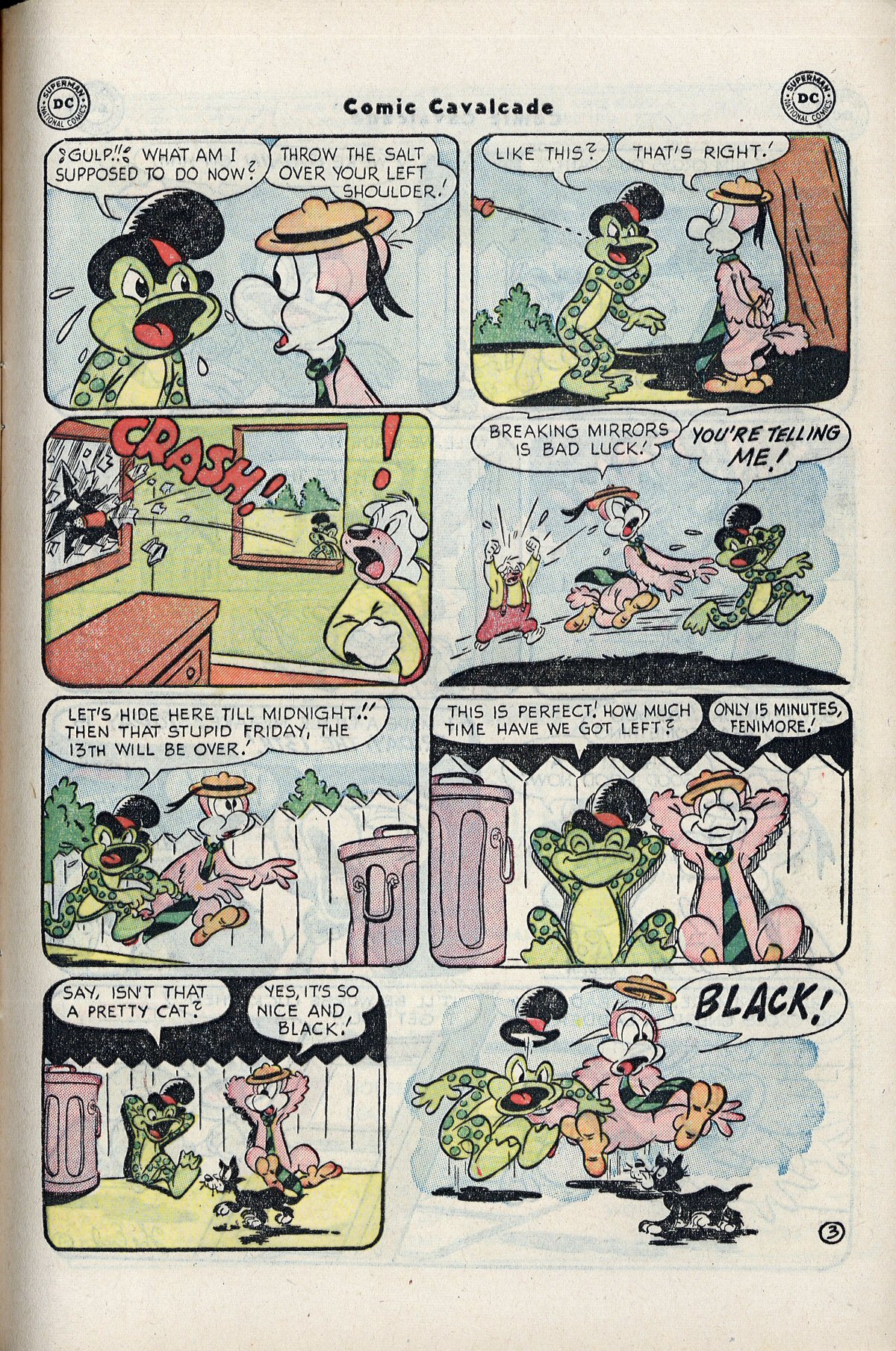 Read online Comic Cavalcade comic -  Issue #59 - 17