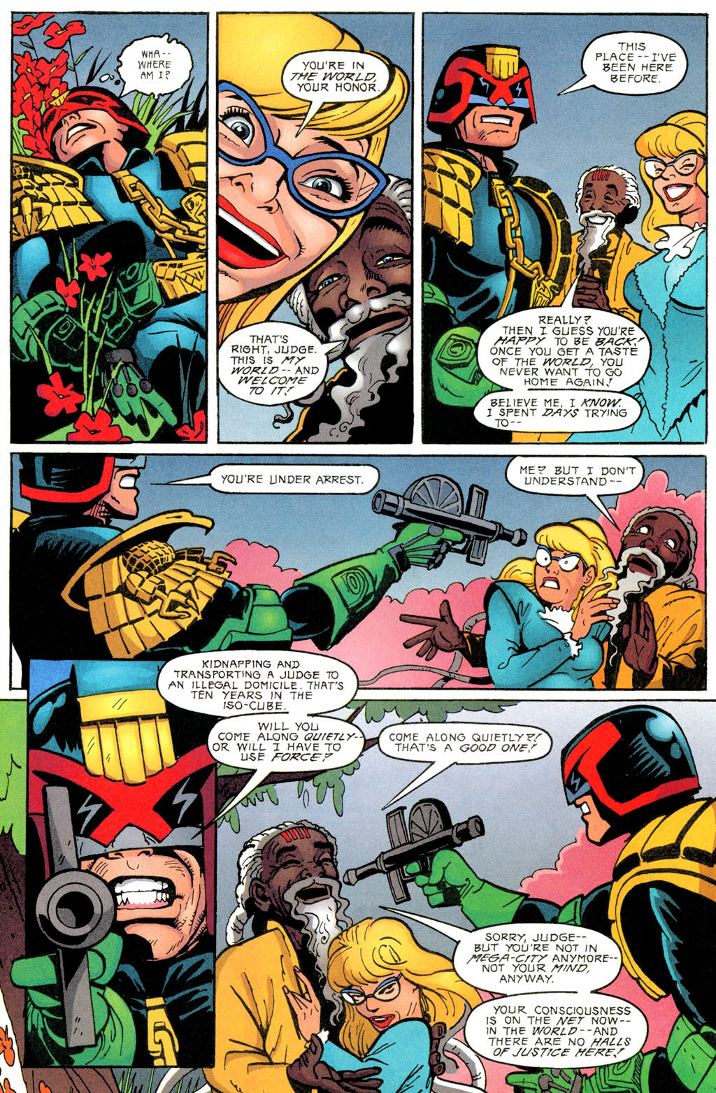 Read online Judge Dredd (1994) comic -  Issue #6 - 18