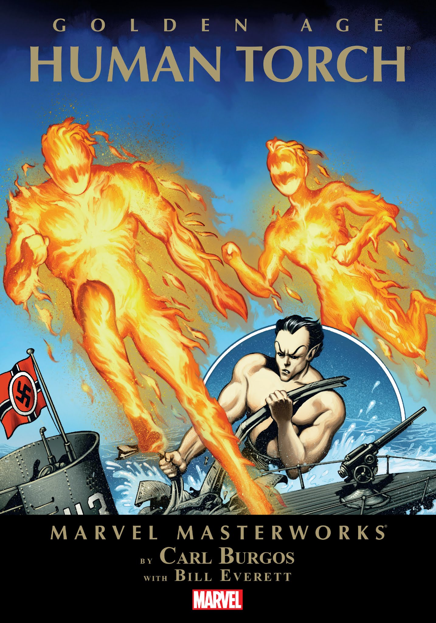 Read online Marvel Masterworks: Golden Age Human Torch comic -  Issue # TPB 1 (Part 1) - 1